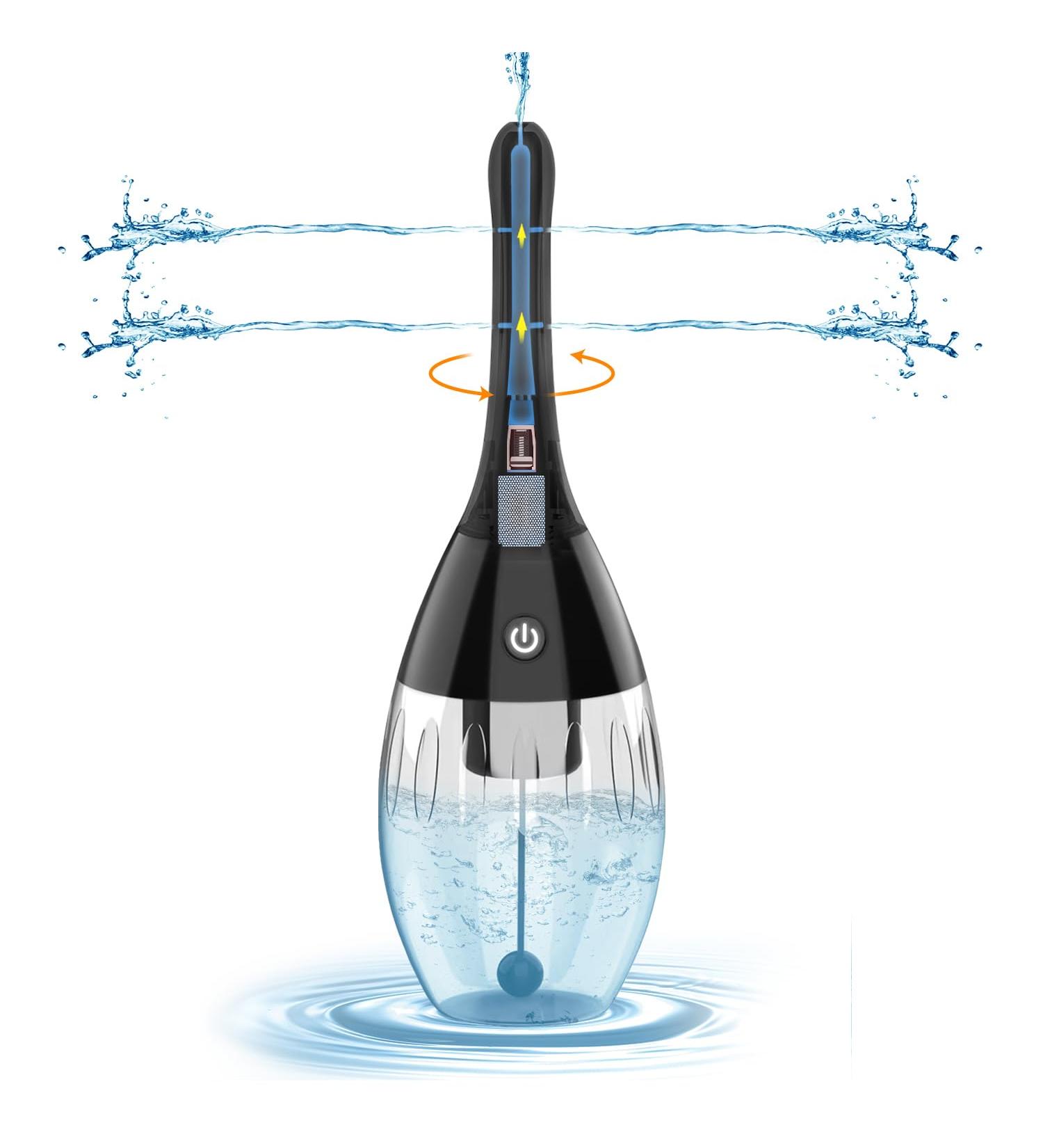 Premium Analdschusche Electric Enema & Intestinal Cleanser - 5-Speed Anti-Backflow Shower System for Women | Portable & Effective Intestinal Flushing - Buy Online on GoSupps.com