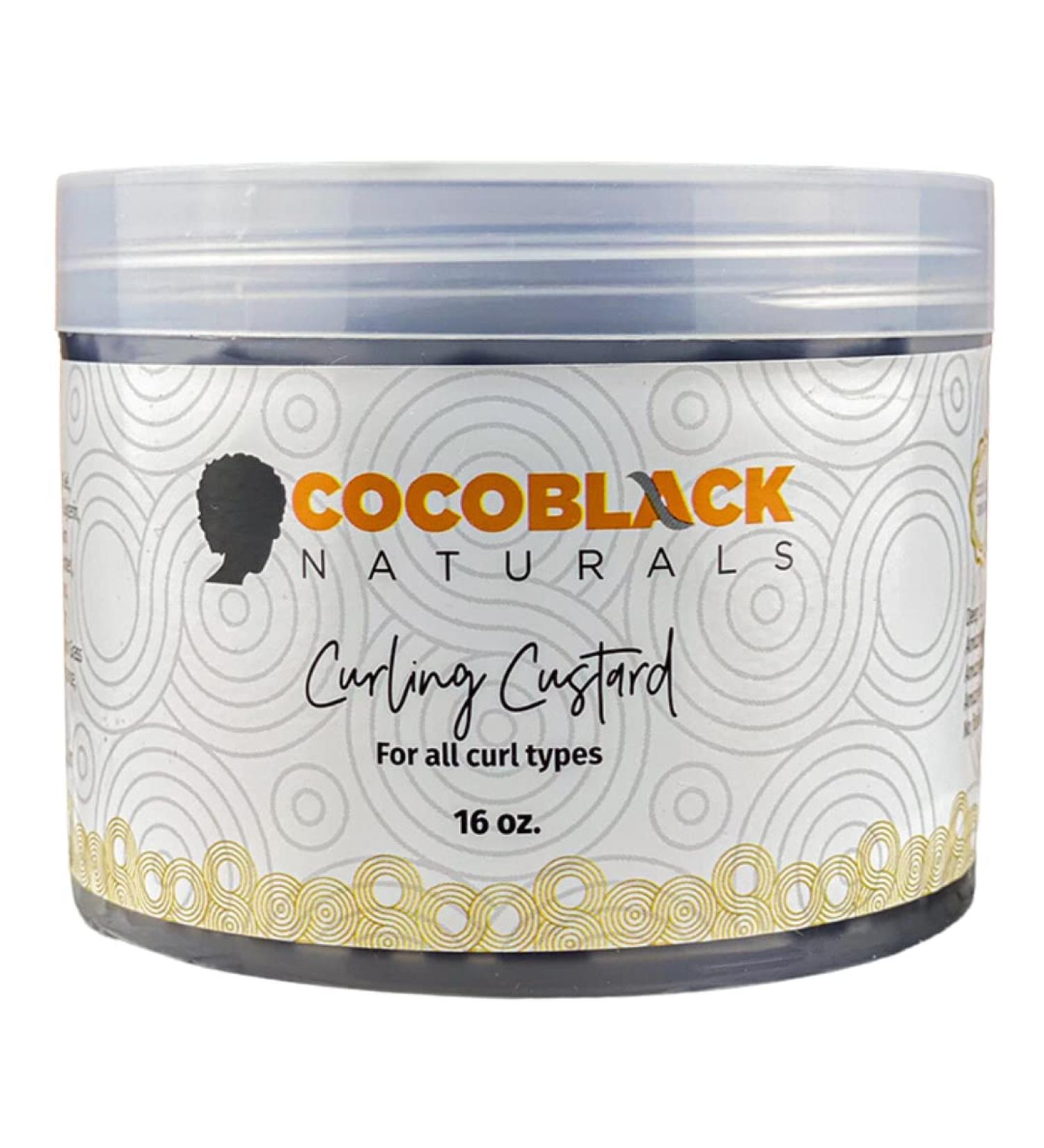 CocoBlack Naturals Curling Custard for Type 4c Hair | 16 fl oz - Ghanaian Formula - Buy Online on GoSupps.com