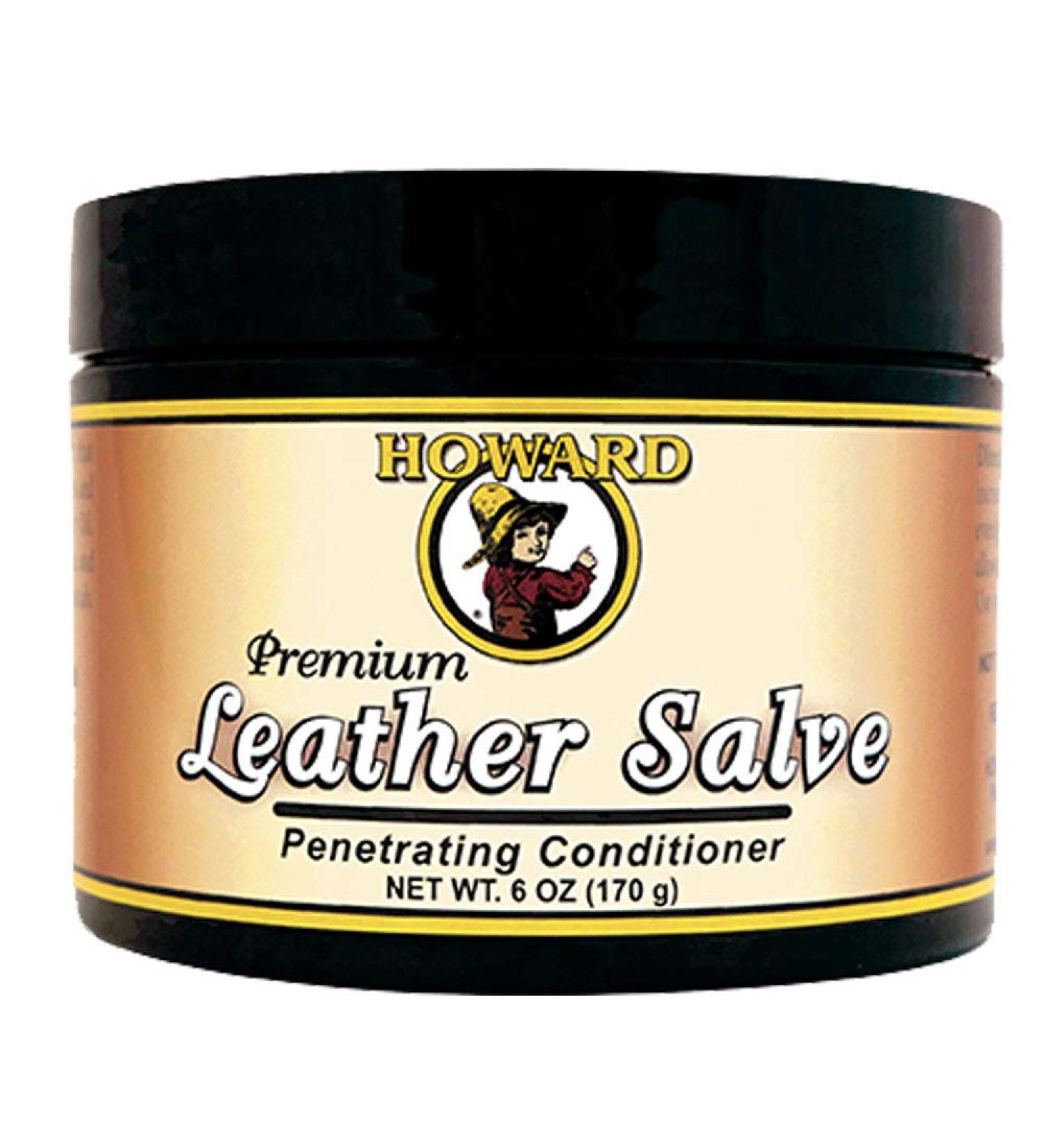Howard Premium Leather Salve Conditioner Revive Boots Bags Hats Shoes Tack 170g - Buy Online on GoSupps.com
