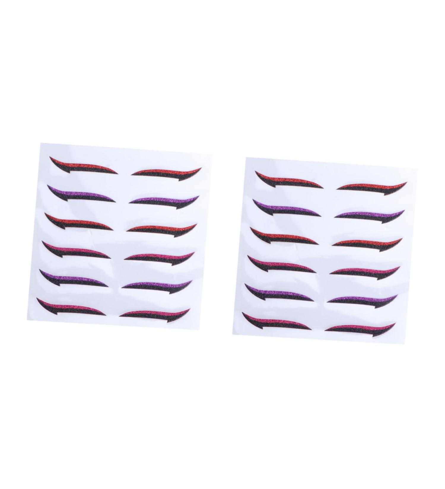 MERRYHAPY MERRYHAPY 12 Pairs of Double-Sided Self-Adhesive Eyeliner Stickers for Women and Girls - Thin and Invisible for Optimal Beauty - Buy Online on GoSupps.com