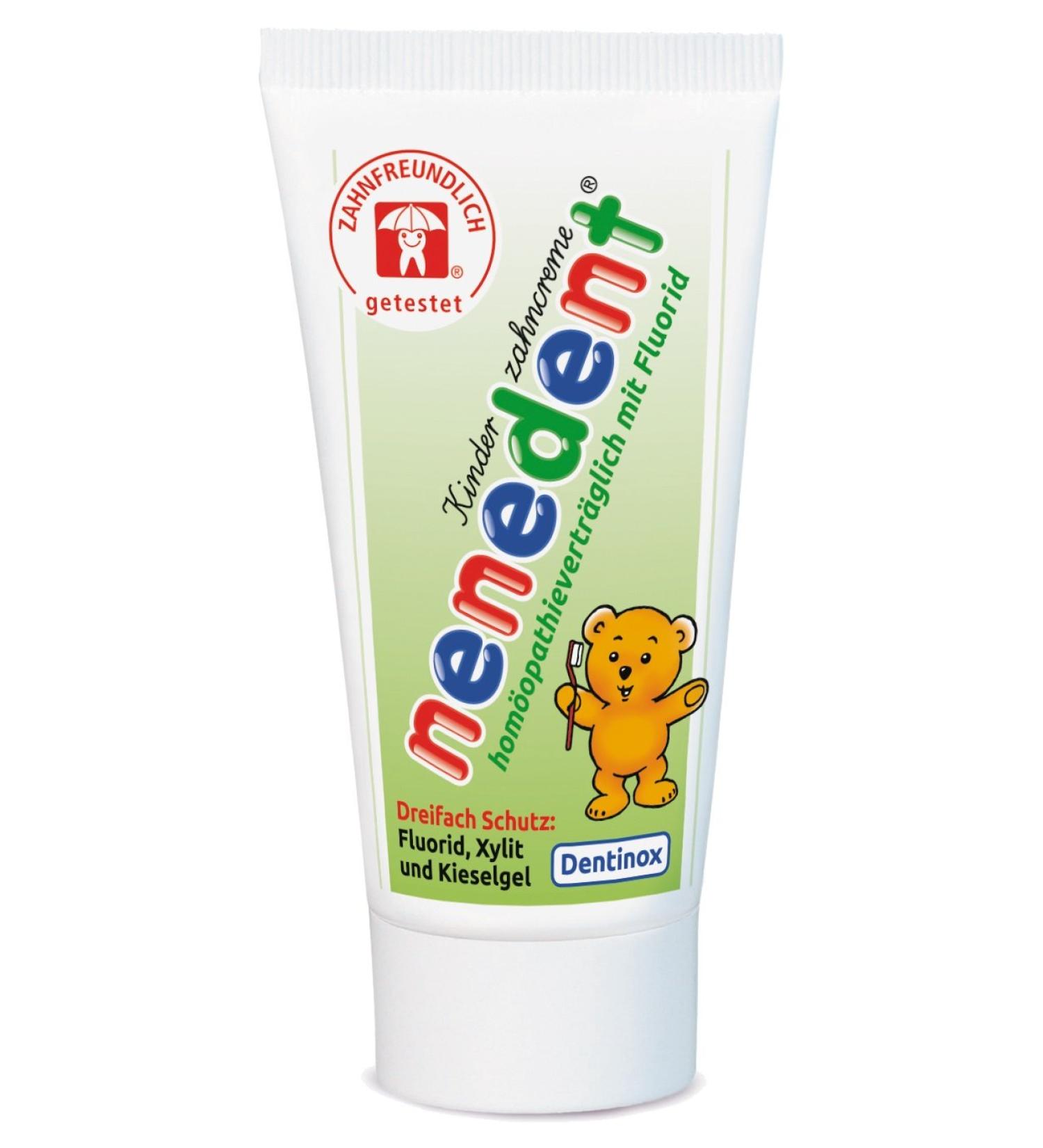 Nenedent children's toothpaste homeopathy compatible with fluoride 50 ml