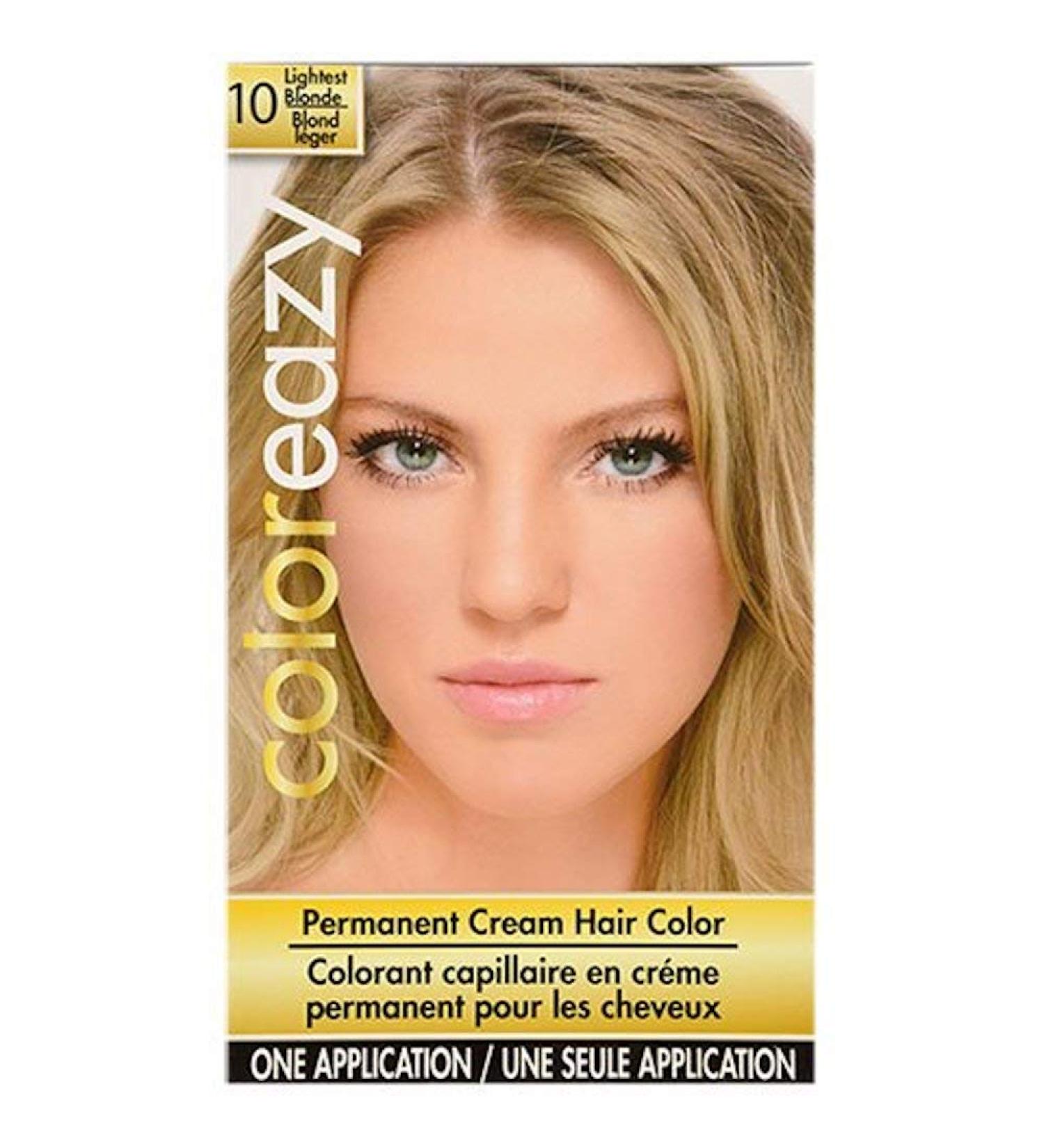 Color Eazy Permanent Cream Hair Color - Lightest Blonde