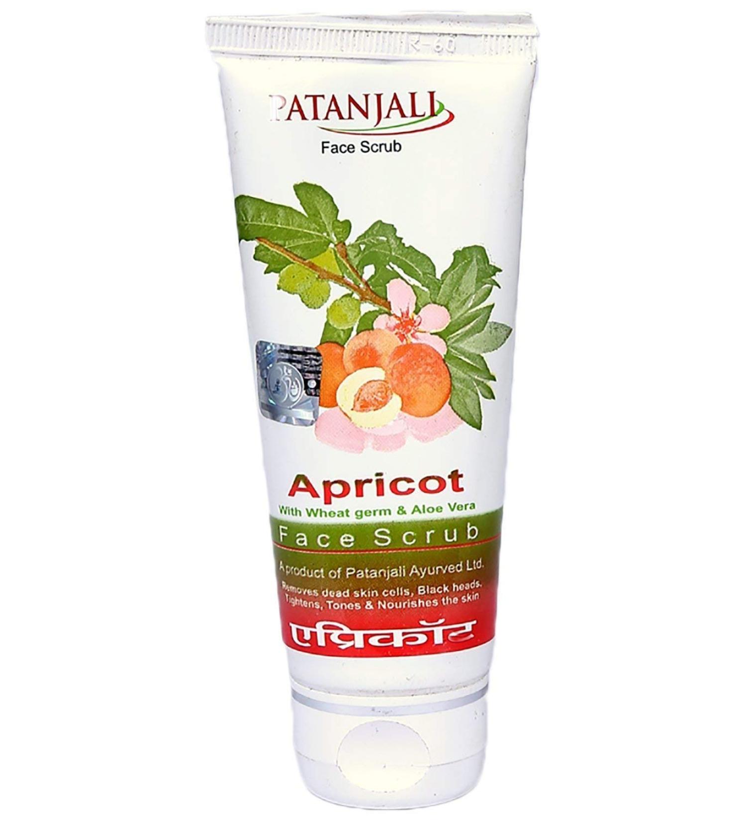 PATANJALI Apricot Face Scrub 60g