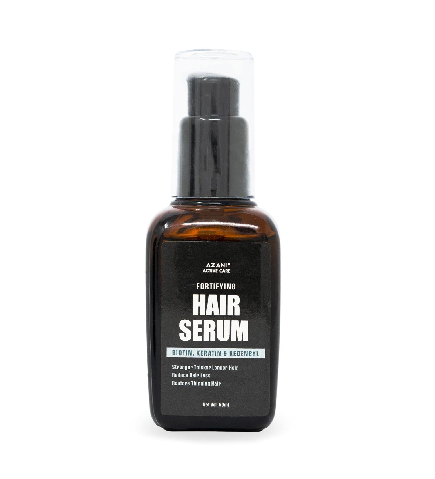 AZANI Hair Serum with Biotin, Keratin & Redensyl - 1.69 Oz - Repairs & Enhances Shine for Strong, Healthy Hair - Women & Men - Buy Online on GoSupps.com