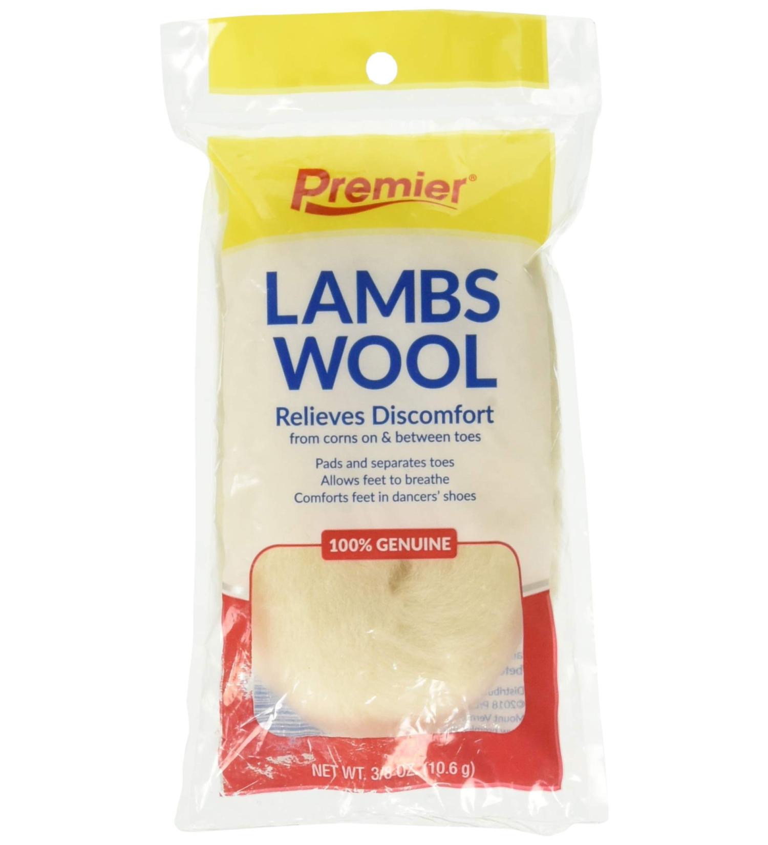Premier Lambs Wool 3/8 oz 0.37 Ounce (Pack of 1)