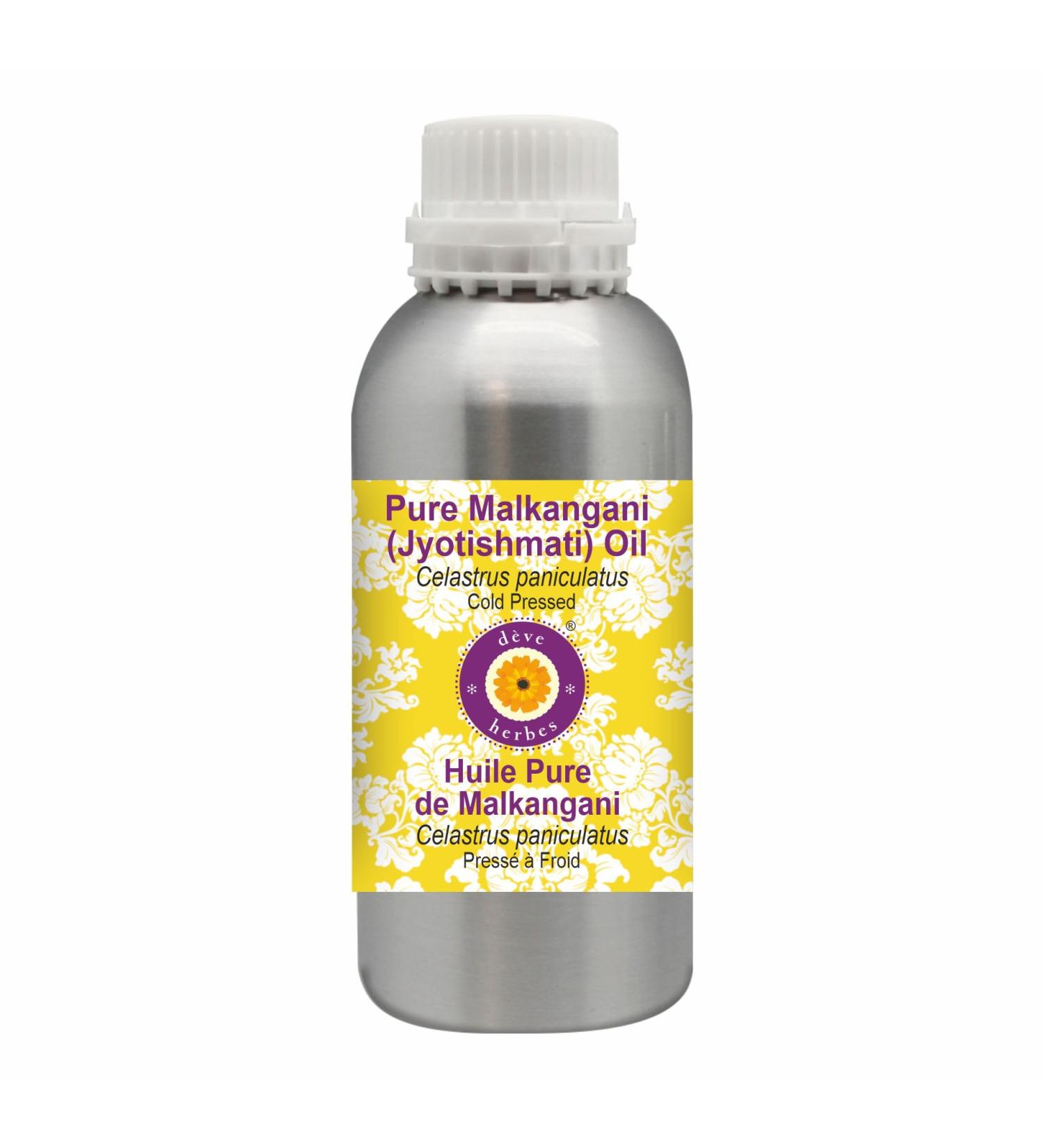 Deve Herbes Pure Malkangni Oil 630ml (21 oz) - Buy Online on GoSupps.com