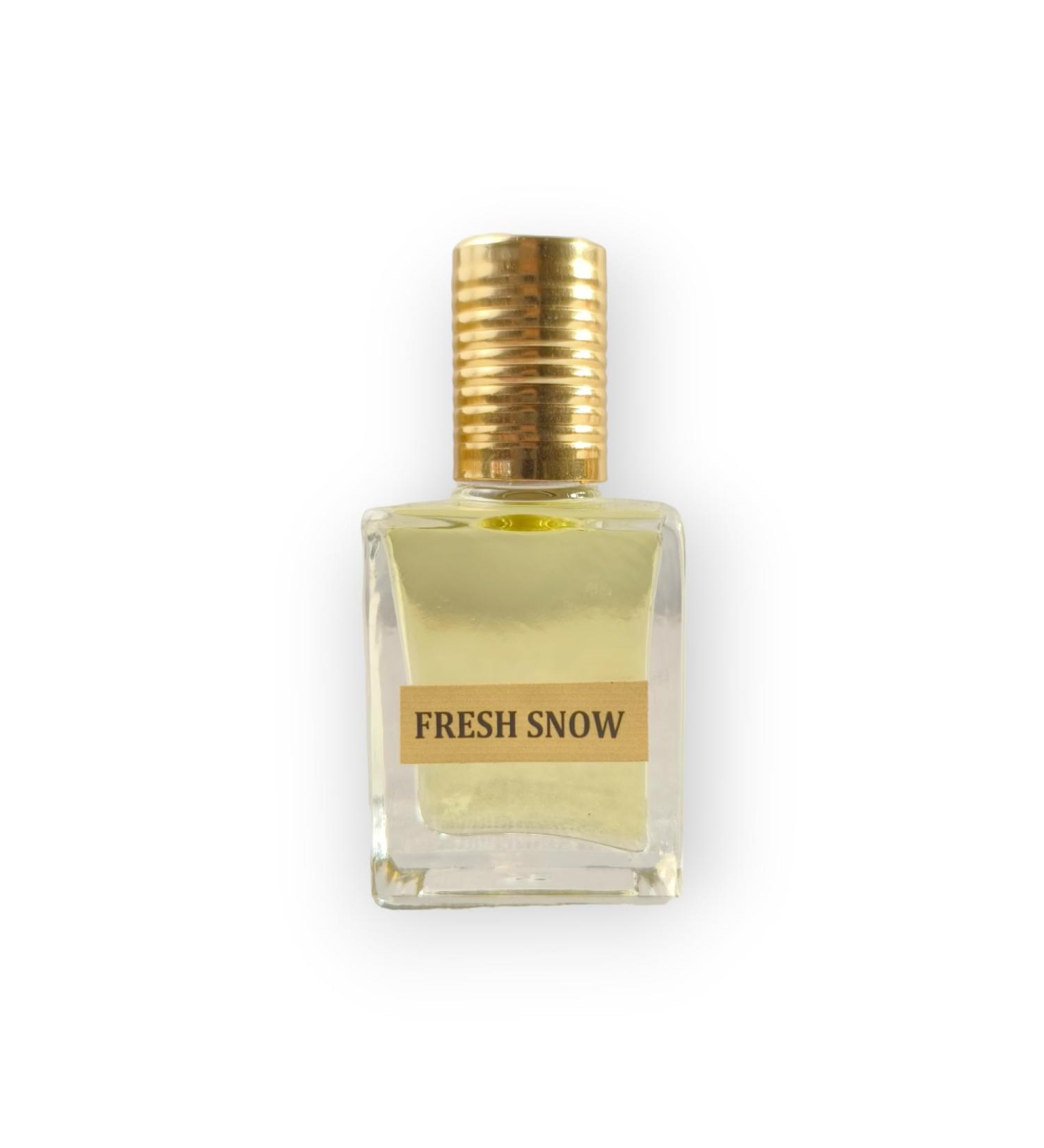 All Types Attar-Atar Essential Oil Parfum Oil Fragrance Perfume Unisex Men-Women Parfume Spray Scent Long Lasting Roll On Itar Semi Natural Non Alcoholic Volume:12ML (0.4 Fl Oz) (Fresh Snow)