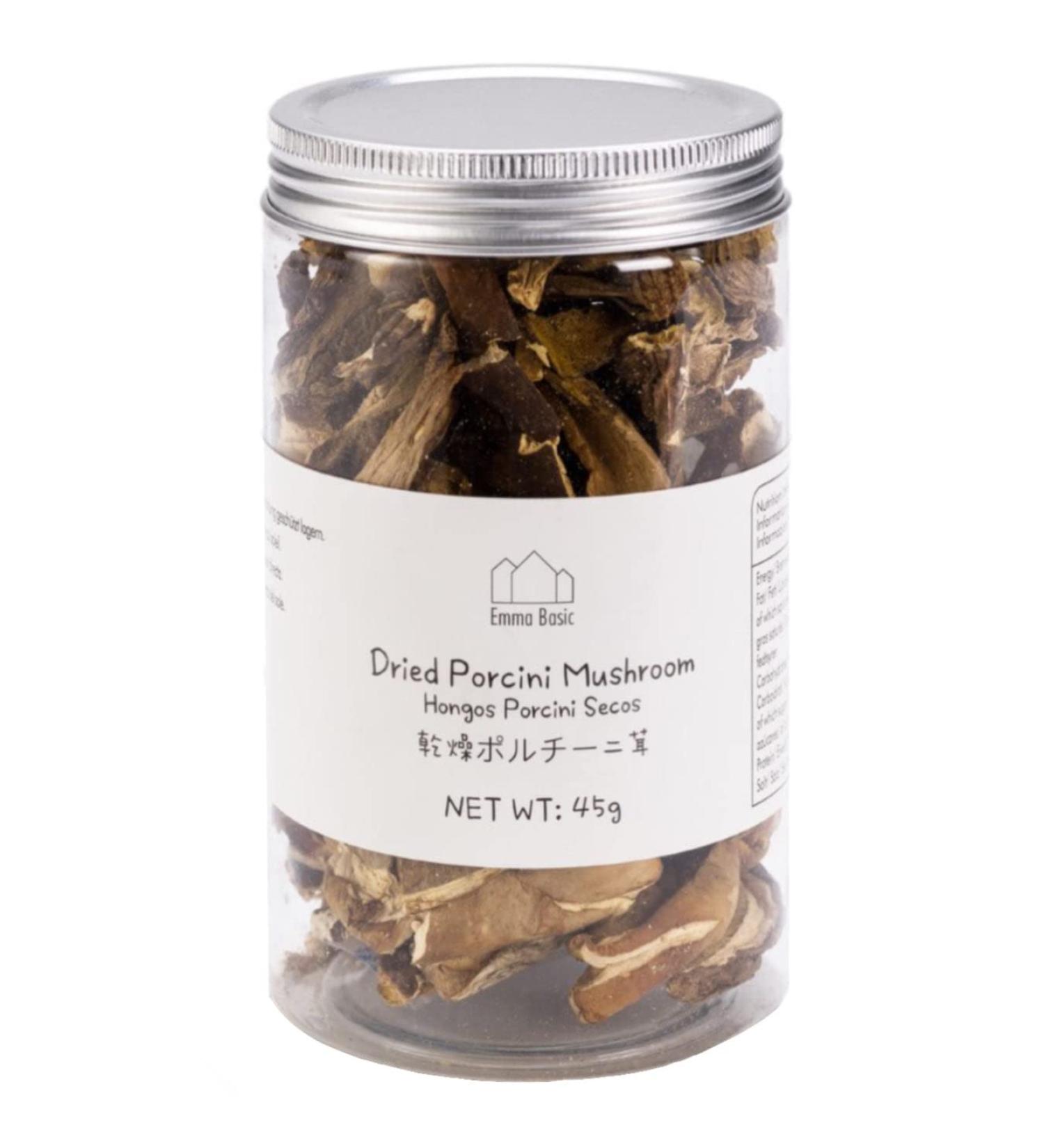 Emma Basic Dried Porcini Mushroom 45g | Premium Quality Italian Porcini - Buy Online on GoSupps.com