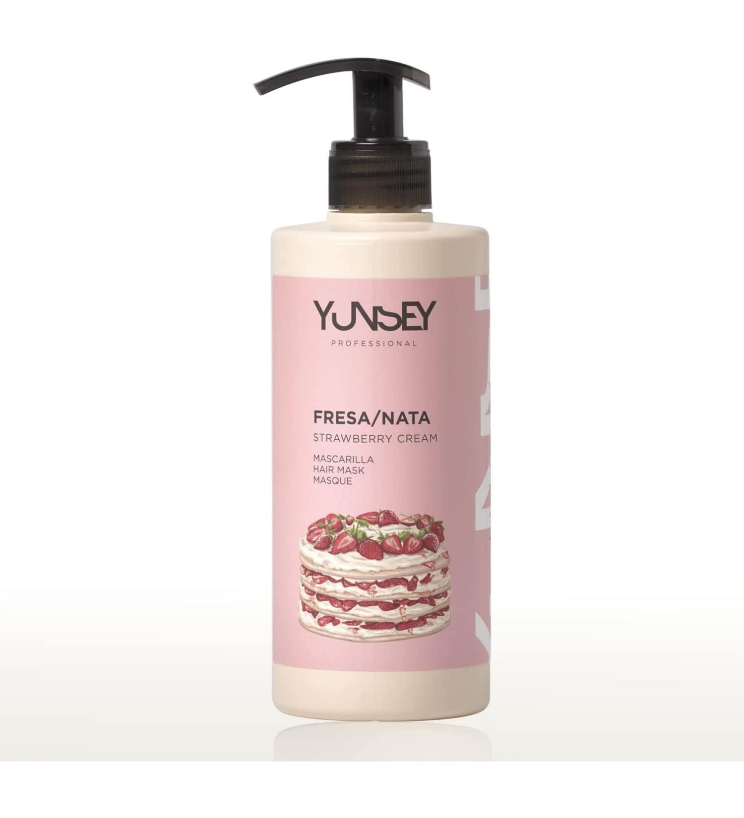 Mask for all hair types. Let yourself be tempted by its intoxicating strawberry scent that will leave your hair shiny and soft. Rinse-out hair care for a smooth healthy-looking hair. - Buy Online on GoSupps.com