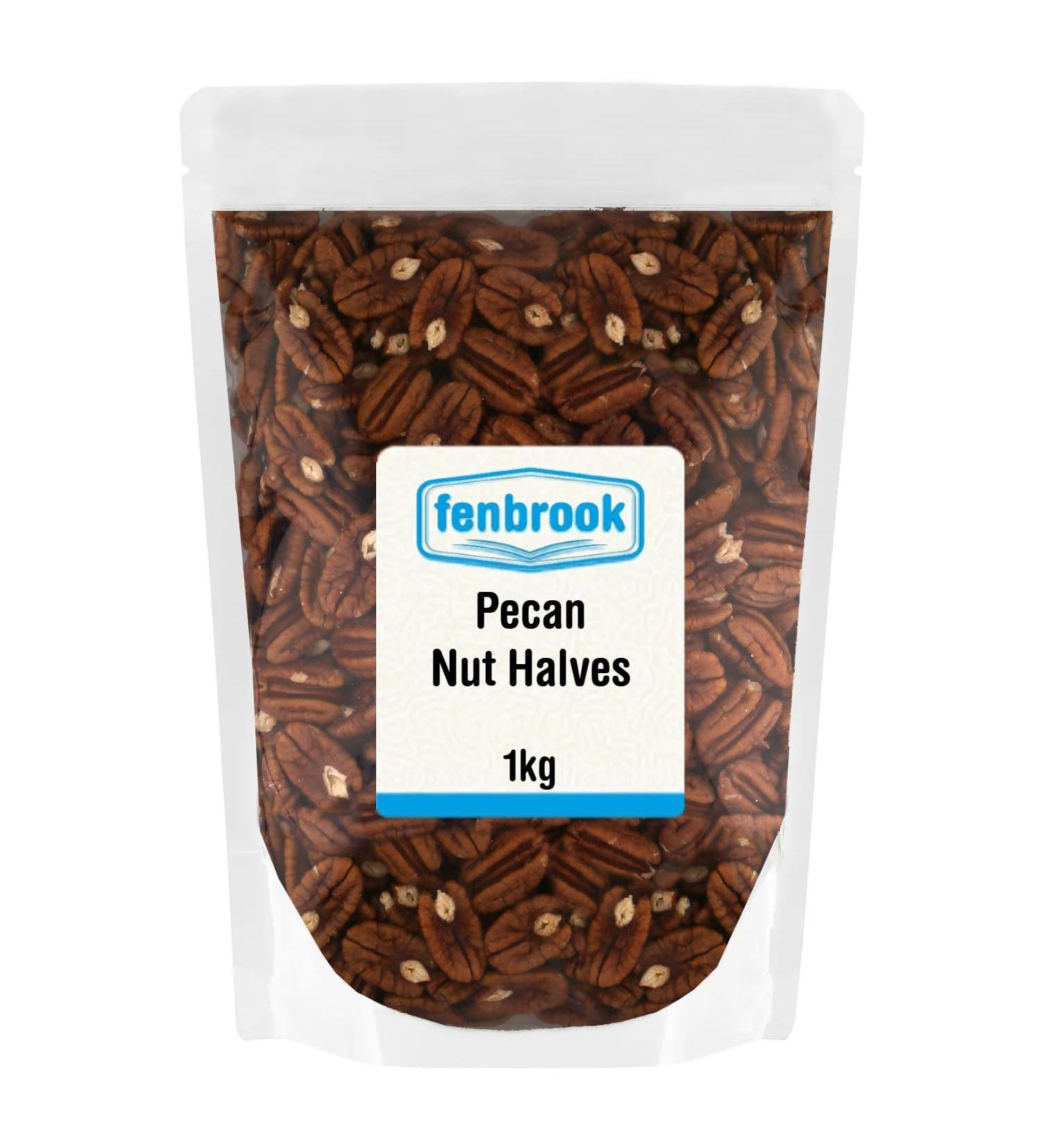 Pecan Nut Halves 1kg by Fenbrook