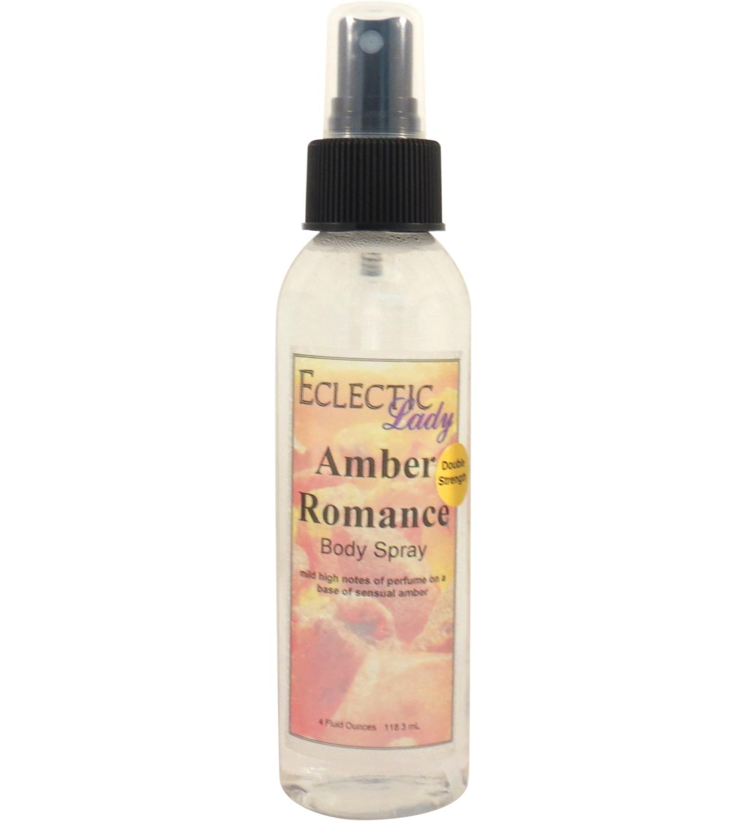 Amber Romance Body Spray (Double Strength) 4 ounces Body Mist for Women with Clean Light & Gentle Fragrance Long Lasting Perfume with Comforting Scent for Men & Women Cologne with Soft Subtle 4 Fluid Ounces (Double Strength) - Buy Online on GoSupps.com