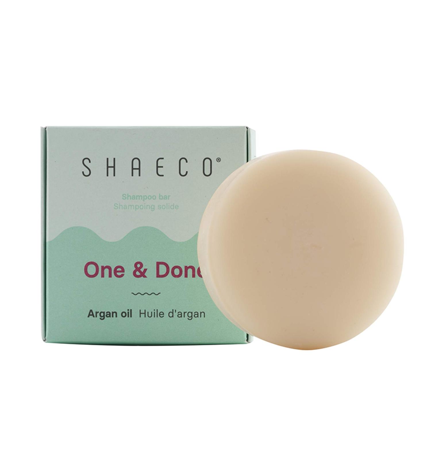 Buy Shampoo Bar One & Done for All Hair Types - Argan Oil - 4oz | Eco-Friendly Vegan & Zero Waste - Buy Online on GoSupps.com