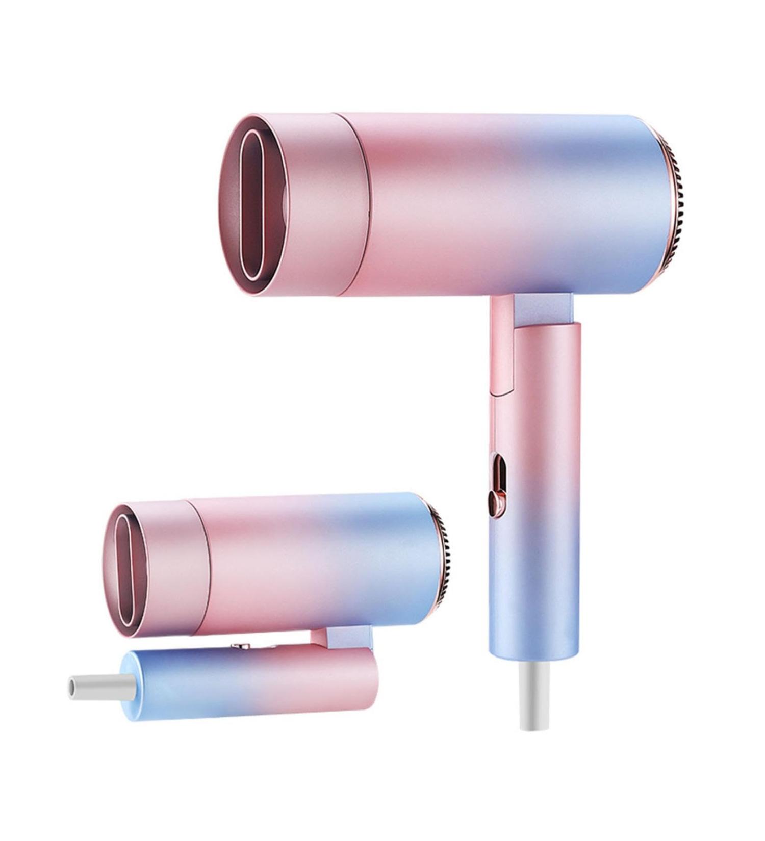 Portable Hair Dryer Ionic Hair Dryer with 110000 RPM Brushless Motor 1400W Low Noise Thermo-Control Hairdryer (Multicolor) - Buy Online on GoSupps.com