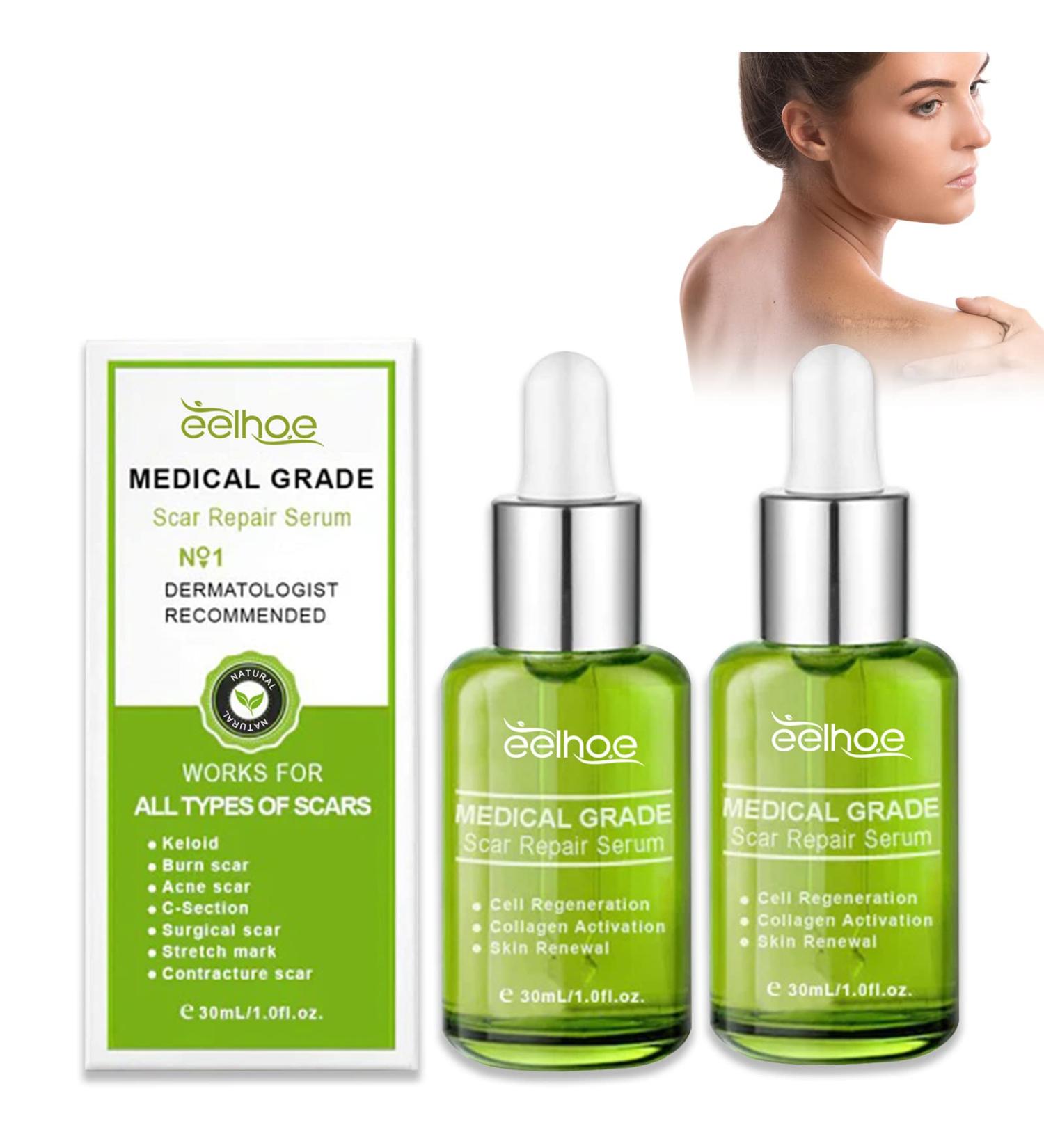 Goopgen Advanced Scar Repair Serum - Medical Grade Treatment for All Types of Scars (30ml 2pcs) - Buy Online on GoSupps.com