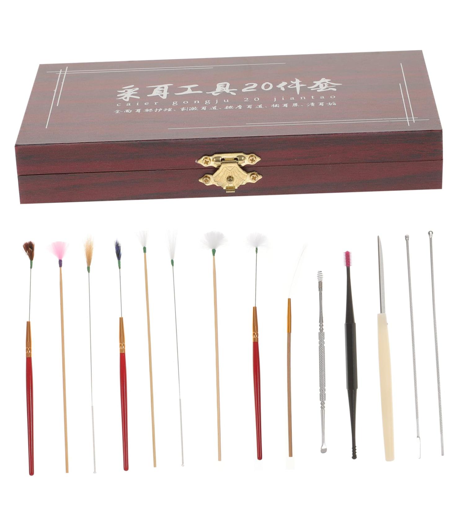 PartyKindom Professional Ear Cleaning Kit Earwax Cleaning Gentle Earwax Removal Tools for Safe Ear Health - Buy Online on GoSupps.com