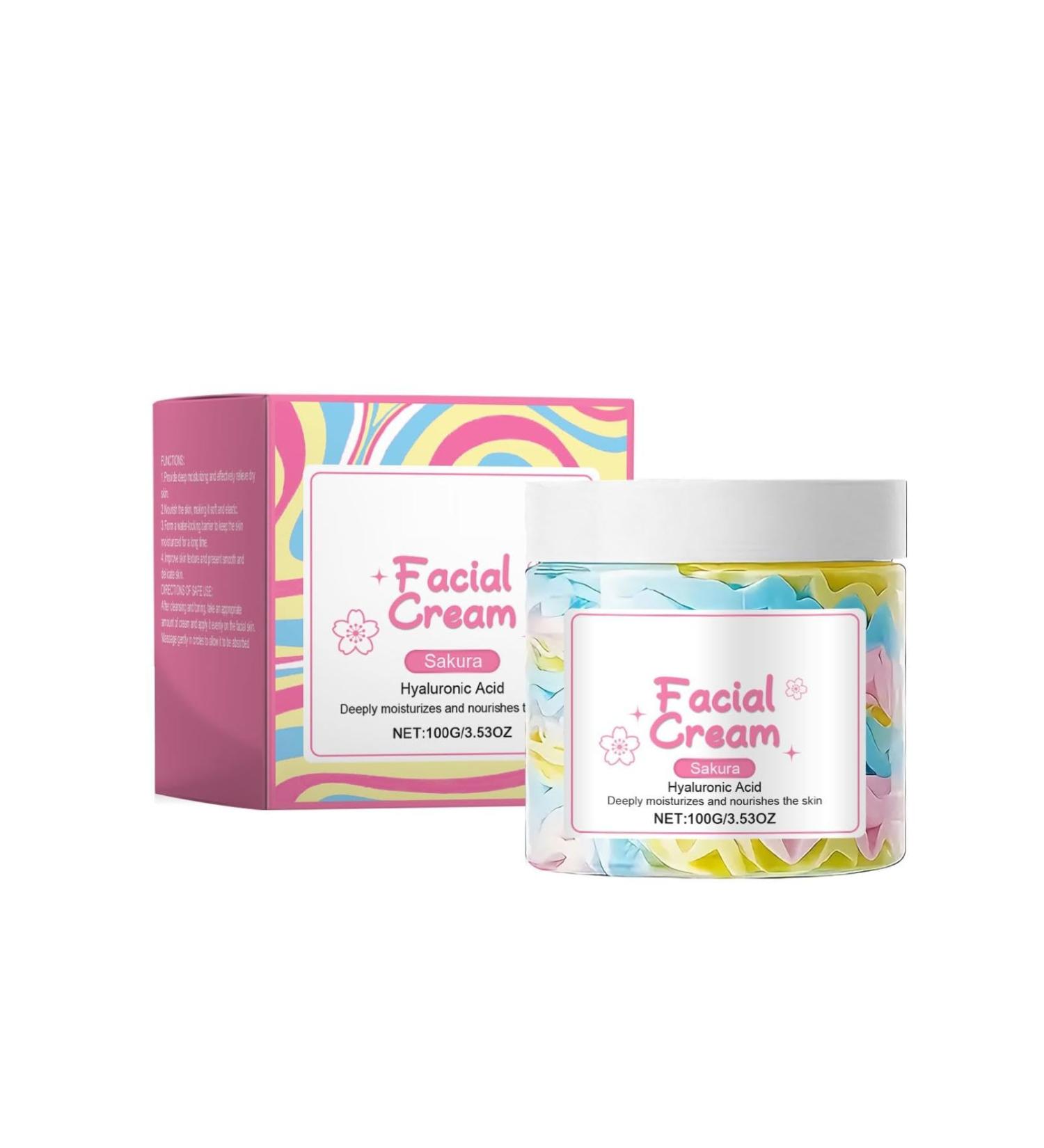 Cr Me Visage - Hydratante - Fleur De Cerisier - Pour Tous Types De Peaux Y Compris Les Plus Sensibles - 100g (1) - Buy Online on GoSupps.com