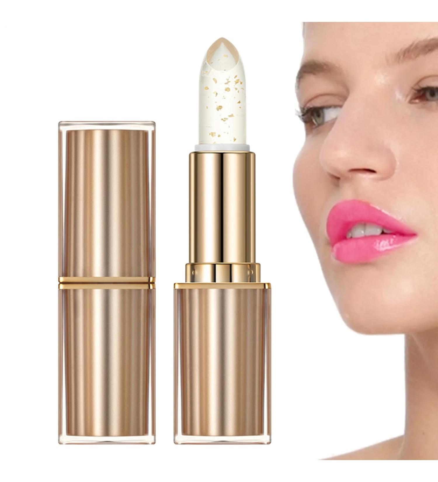 YNPQTDS Clear Color Adaptive Lipstick Color Adaptive Lip Cream Tinted Shiny Volumizing Waterproof Care Cosmetics for Women and Teen Girls - Buy Online on GoSupps.com