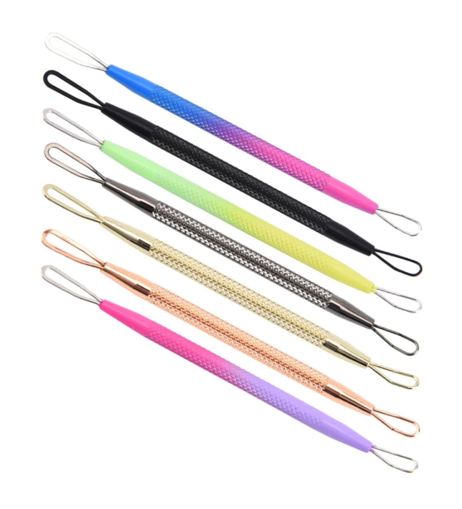 DRESSOOS 7pcs Double-headed Extrusion Ring Pores Remover Removers Cleaning Kits Makeup Tools Cosmetic - Buy Online on GoSupps.com