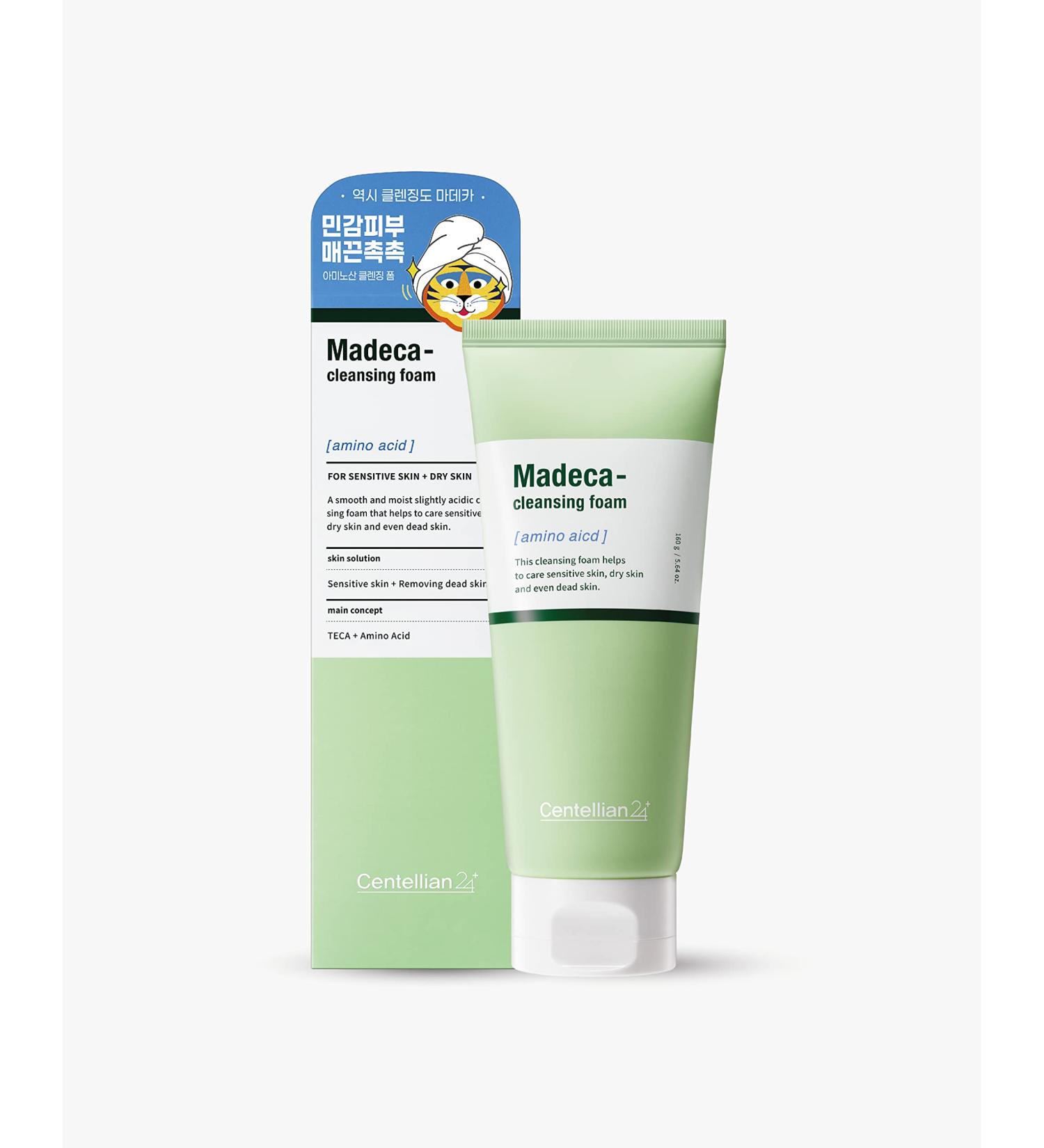Buy CENTELLIAN 24 Cleansing Foam - Gentle Exfoliating Face Wash with Centella Asiatica TECA & Amino Acids - Korean Skin Care | International Shipping Available - Buy Online on GoSupps.com