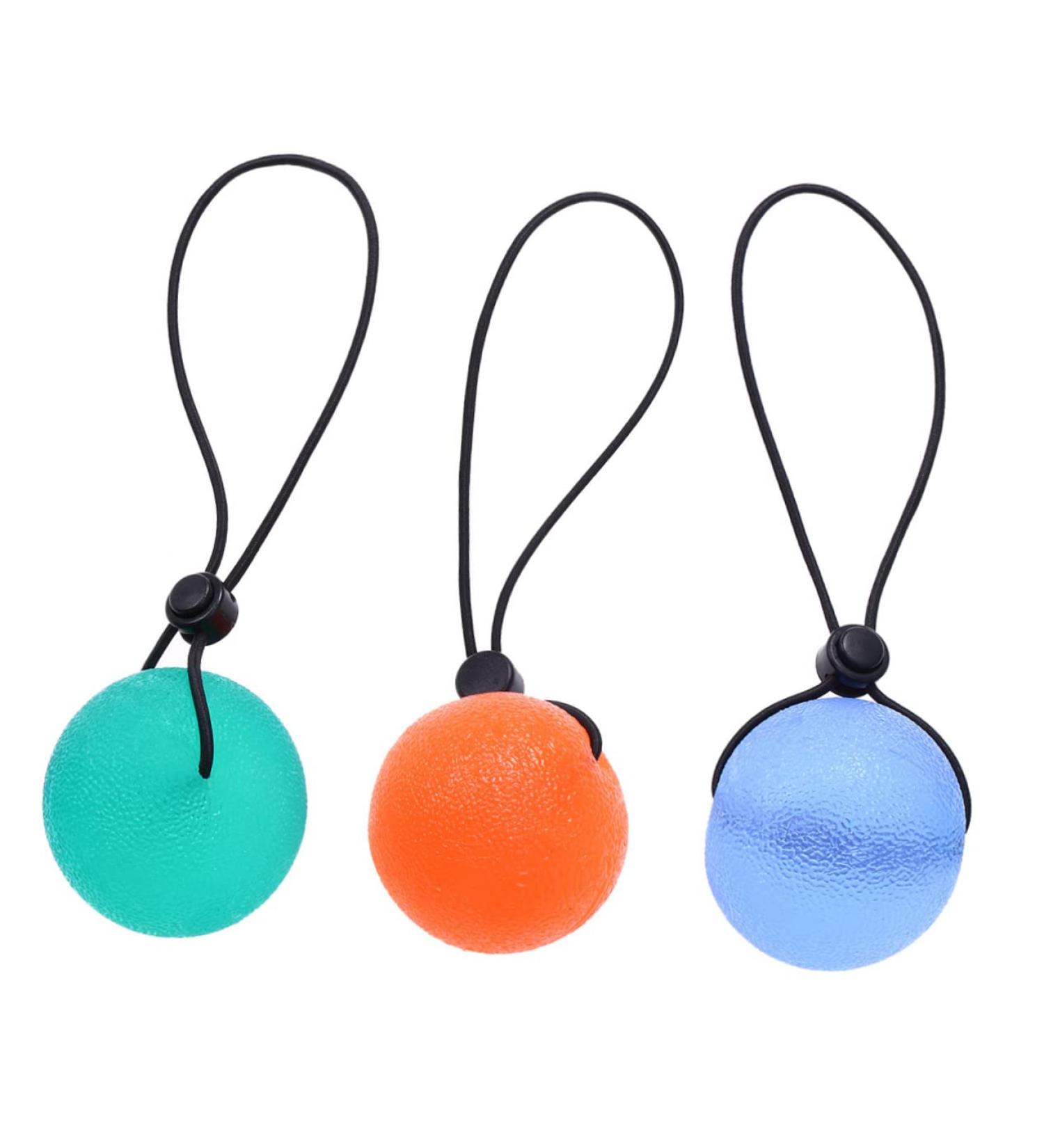 Buy TOVINANNA 3-Pack Squeeze Balls | Stress Relief & Hand Muscle Trainer | Fitness Grip Balls for Strength Training | 5x5 cm Sports Equipment - Buy Online on GoSupps.com