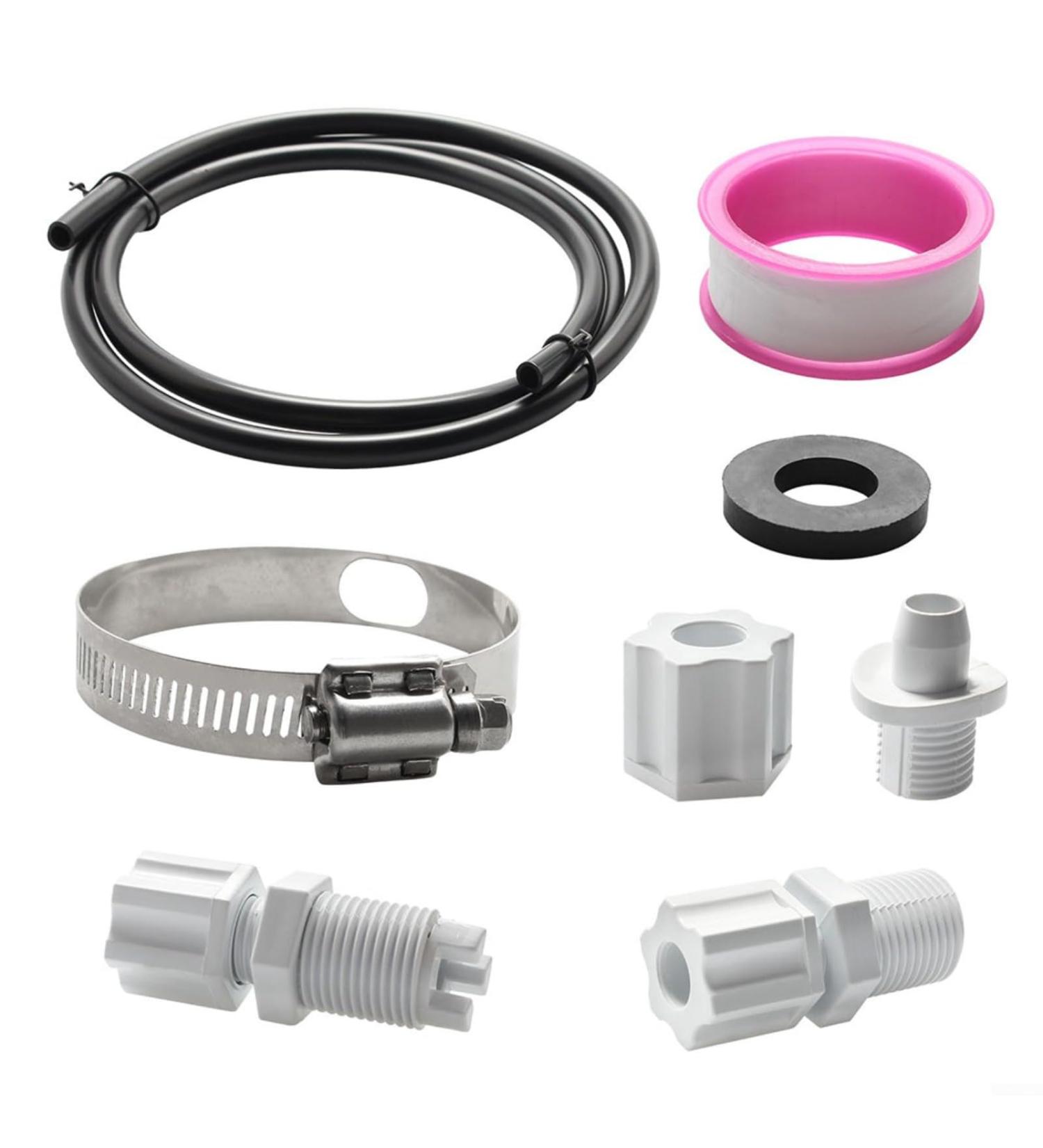 HEIBTENY Swimming Pool Sanitary Set Hose Pool Pipe Connection Kit White for Residential and Commercial Pools - Buy Online on GoSupps.com
