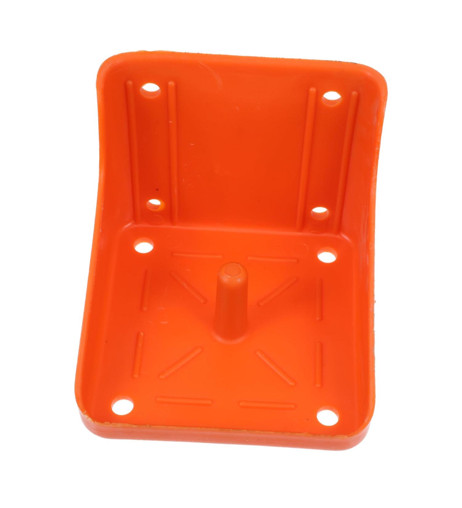 Balacoo Cattle Salt Block Feeder Cattle Sheep Food Bowl Livestock Feeding Bucket Farm Livestock Salt Block Feeding Box for Sheep Goat Pup Dog Farm Supplies Accessory Orange Livestock Feeder Bowl - Buy Online on GoSupps.com