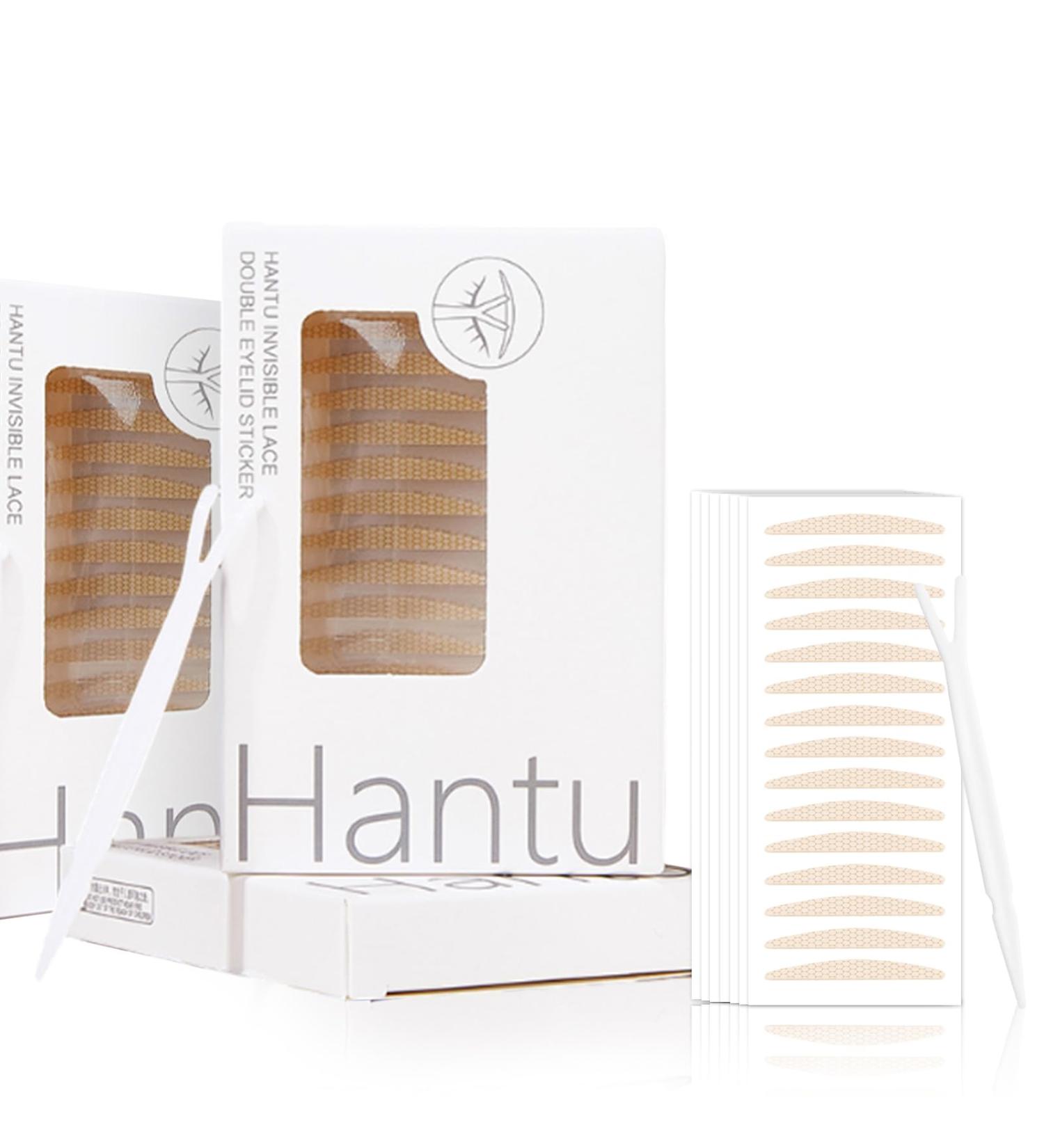 180 Pieces Invisible Eyelid Strips - Breathable Tapes in 2 Sizes | Eyelid Sticker & Strips for a Perfect Lift - Buy Online on GoSupps.com