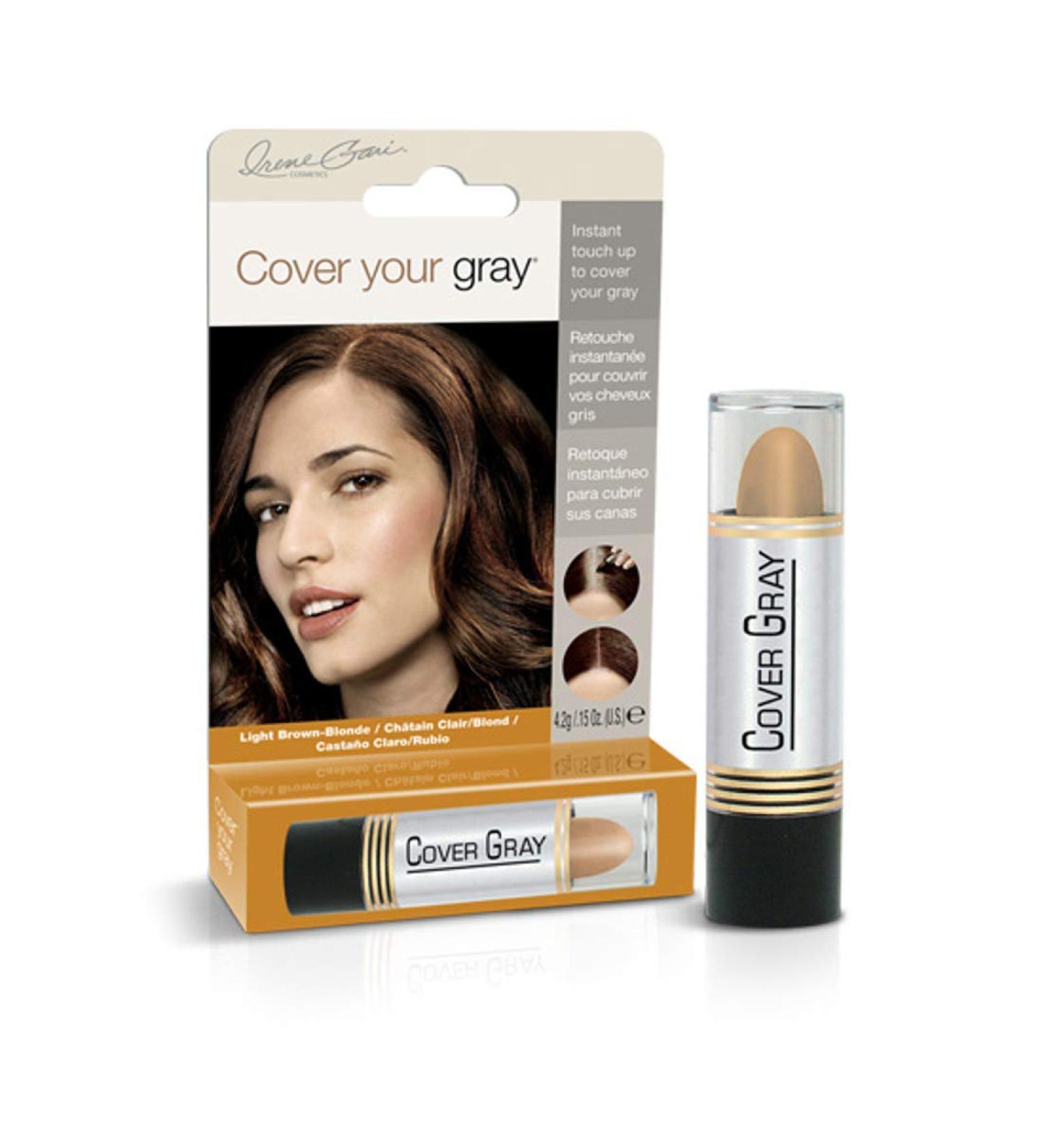 Cover Your Gray Hair Color Touch-Up Stick - Light Brown/Blonde | Instant Root Concealer for Gray Coverage - Buy Online on GoSupps.com
