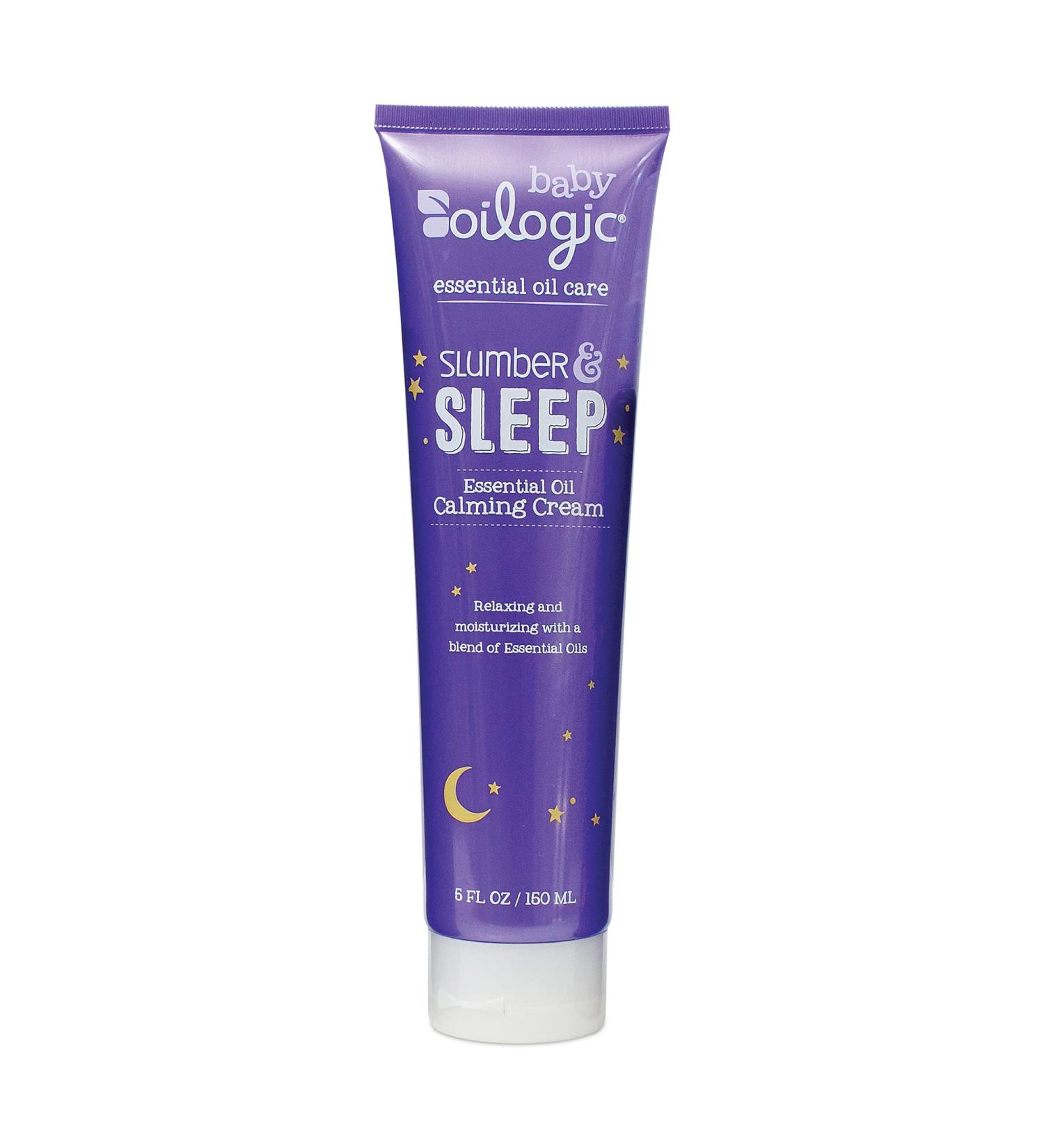 Oilogic Baby Lotion - Slumber & Sleep Calming Cream with Lavender and Chamomile Oil - Buy Online on GoSupps.com