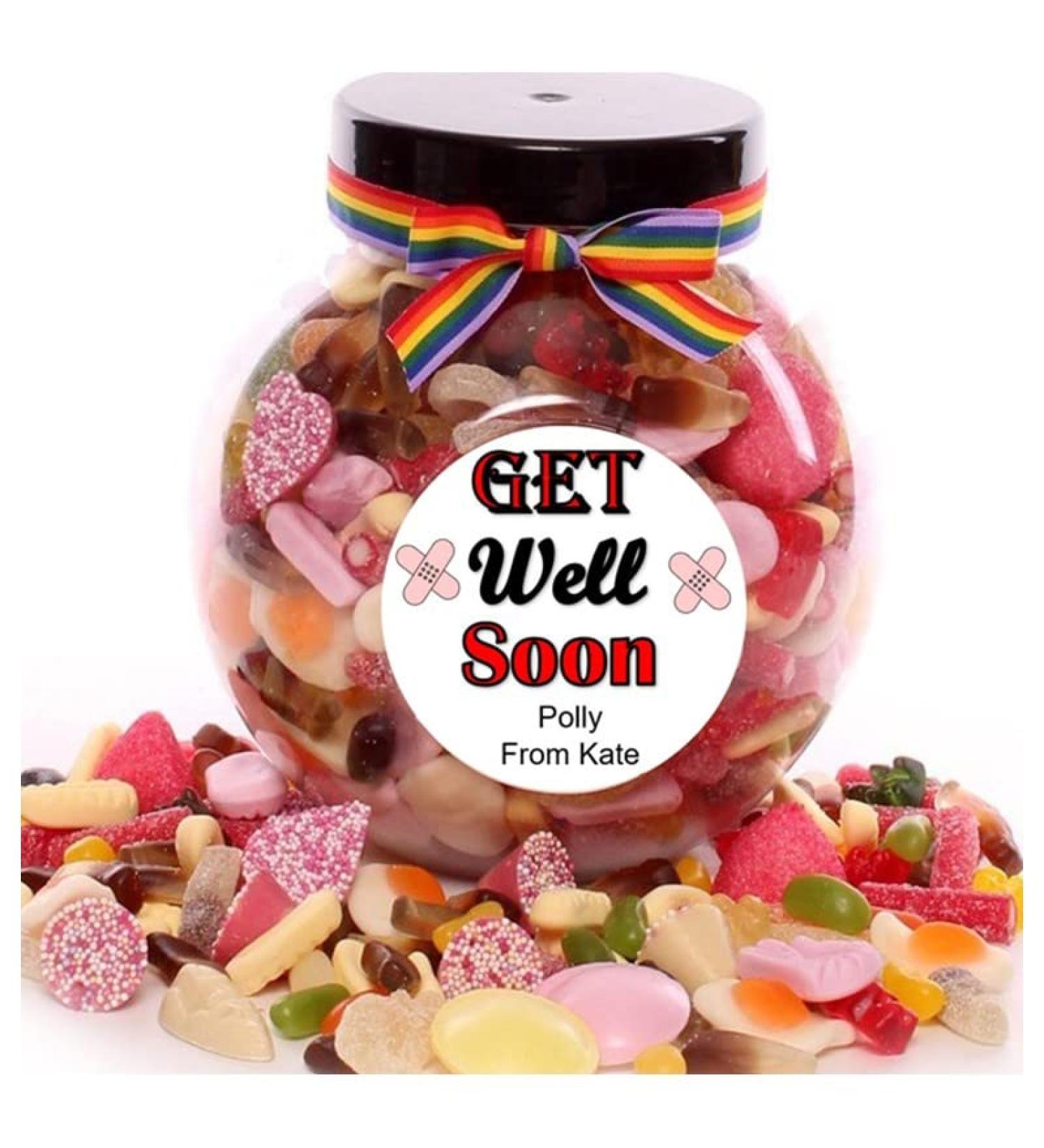 Large Jar of Get Well Pick and Mix Sweets - 1800g
