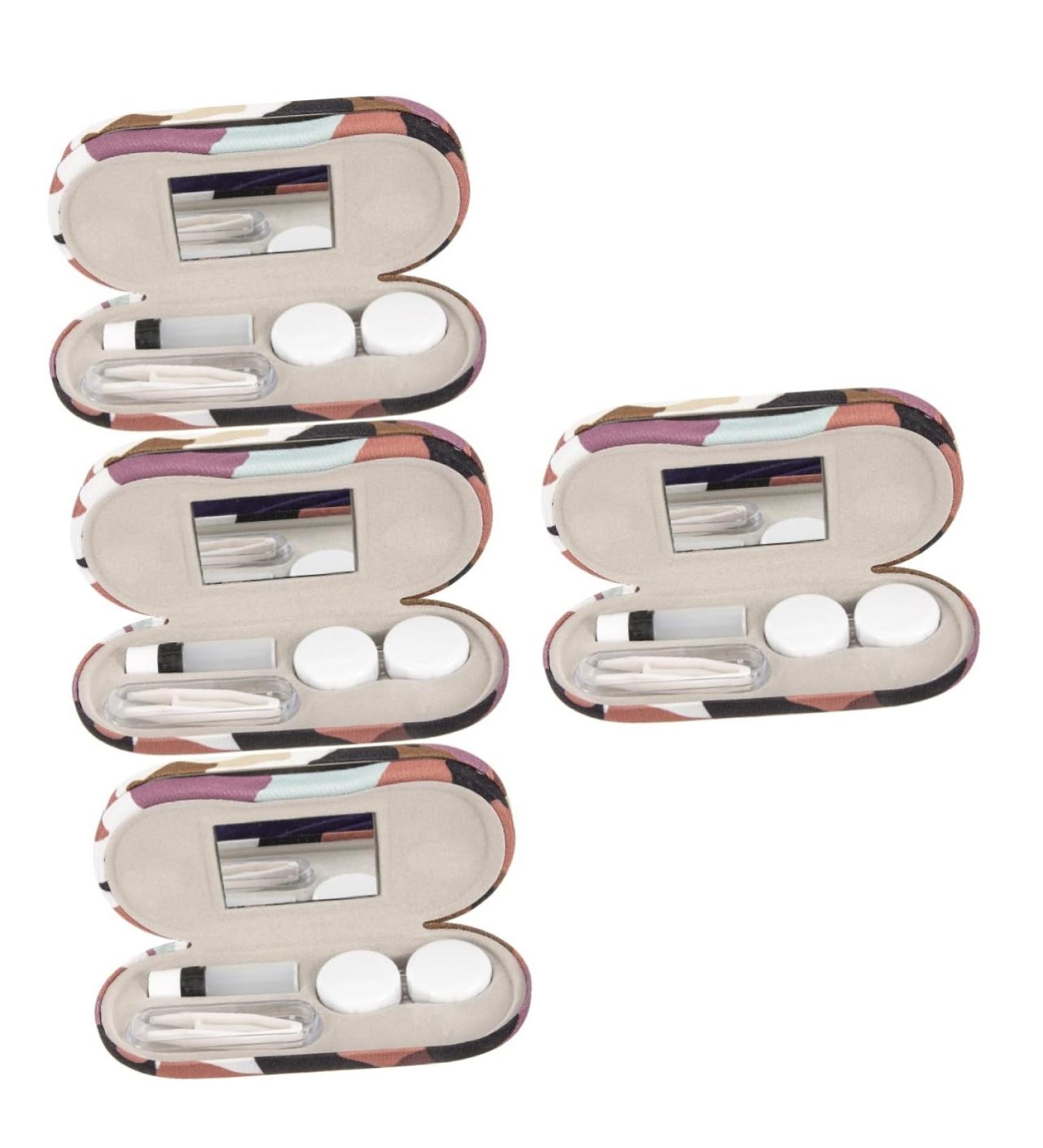 Solustre 2-in-1 Dual-Purpose Glasses & Contact Lens Case - Travel-Friendly Camouflage Eyewear Container - Buy Online on GoSupps.com