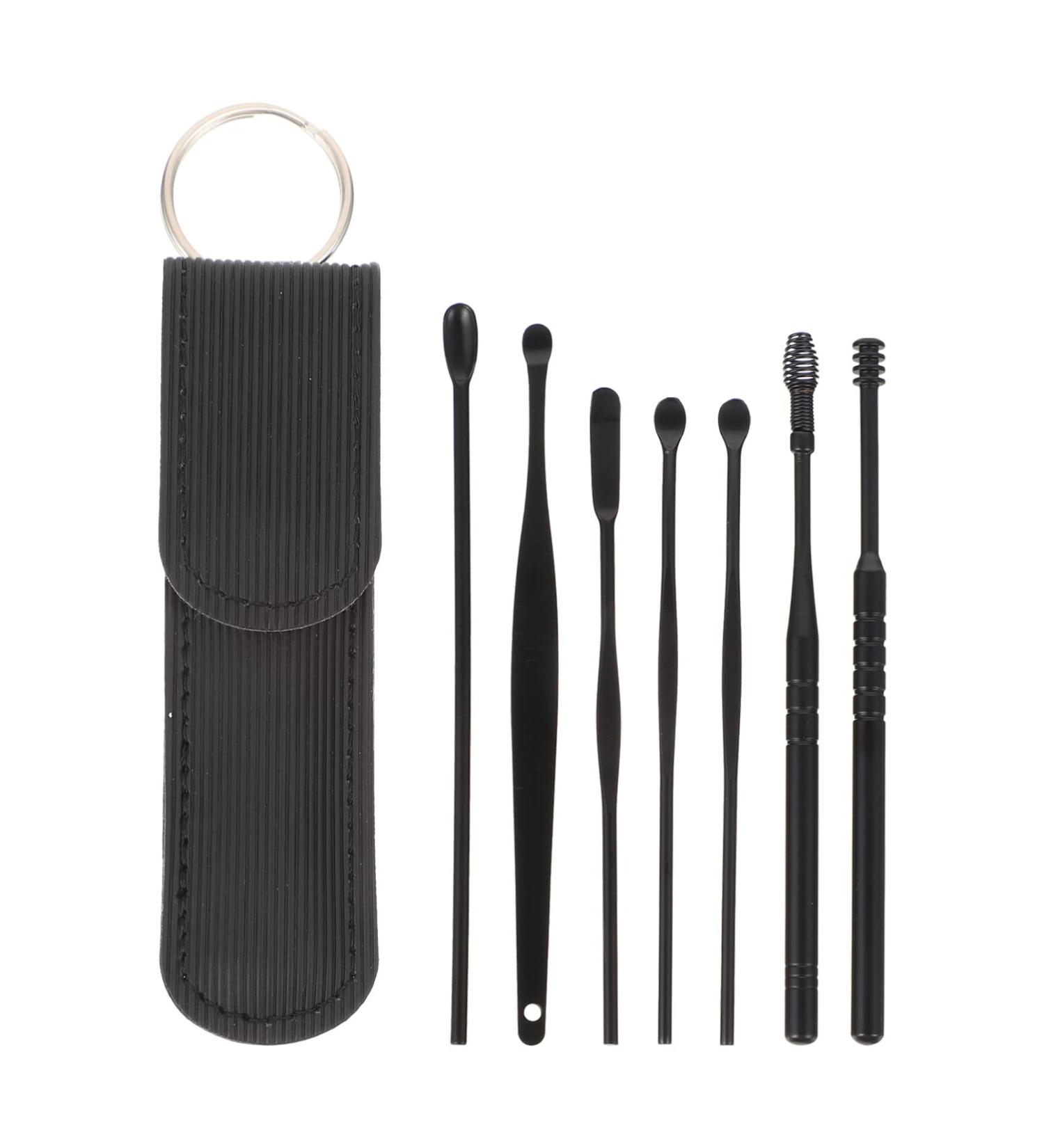 Healeved 7PCS Ear Cleaning Kit - Ear Wax Tool Set for Gentle Ear Cleaning - Buy Online on GoSupps.com