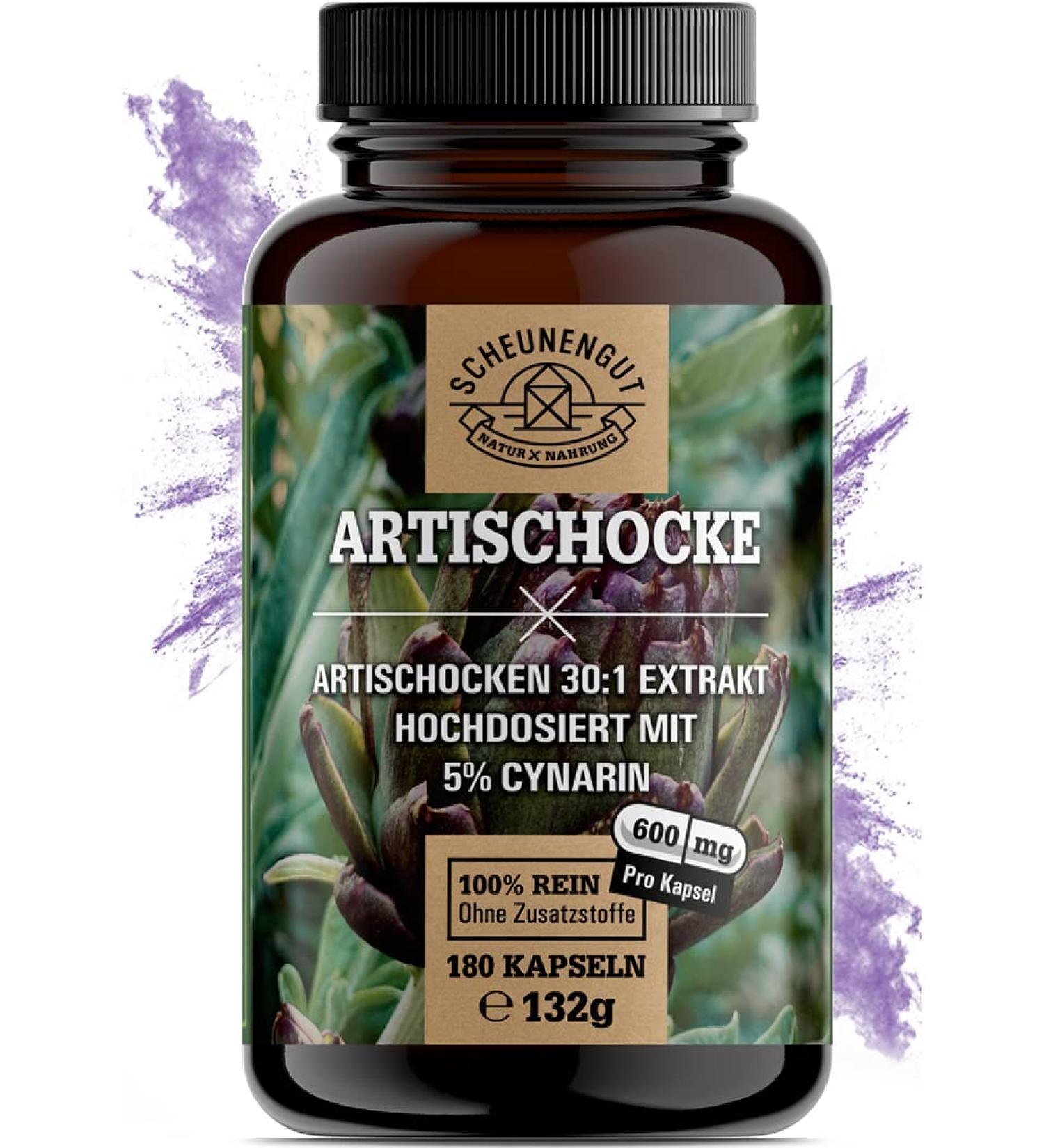 ARTALCHOCKING Extract 2400mg - 30:1 Artichoke Capsules | High Dose 72000mg & Vegan | Laboratory Tested - Buy Online on GoSupps.com