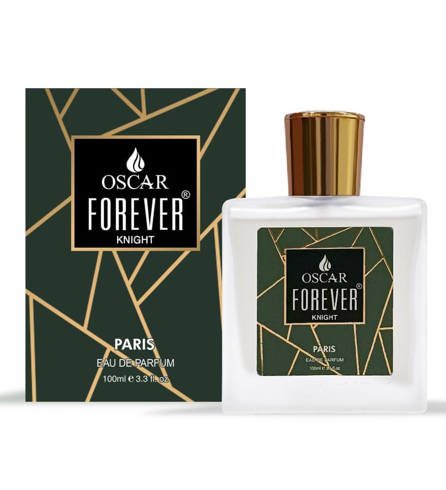 HU Oscars Forever Knight 100 ml | Long Lasting Perfume For Men | Notes Of Amber & White Musk | Eau De Parfum (EDP) | Best for Gift - Buy Online on GoSupps.com
