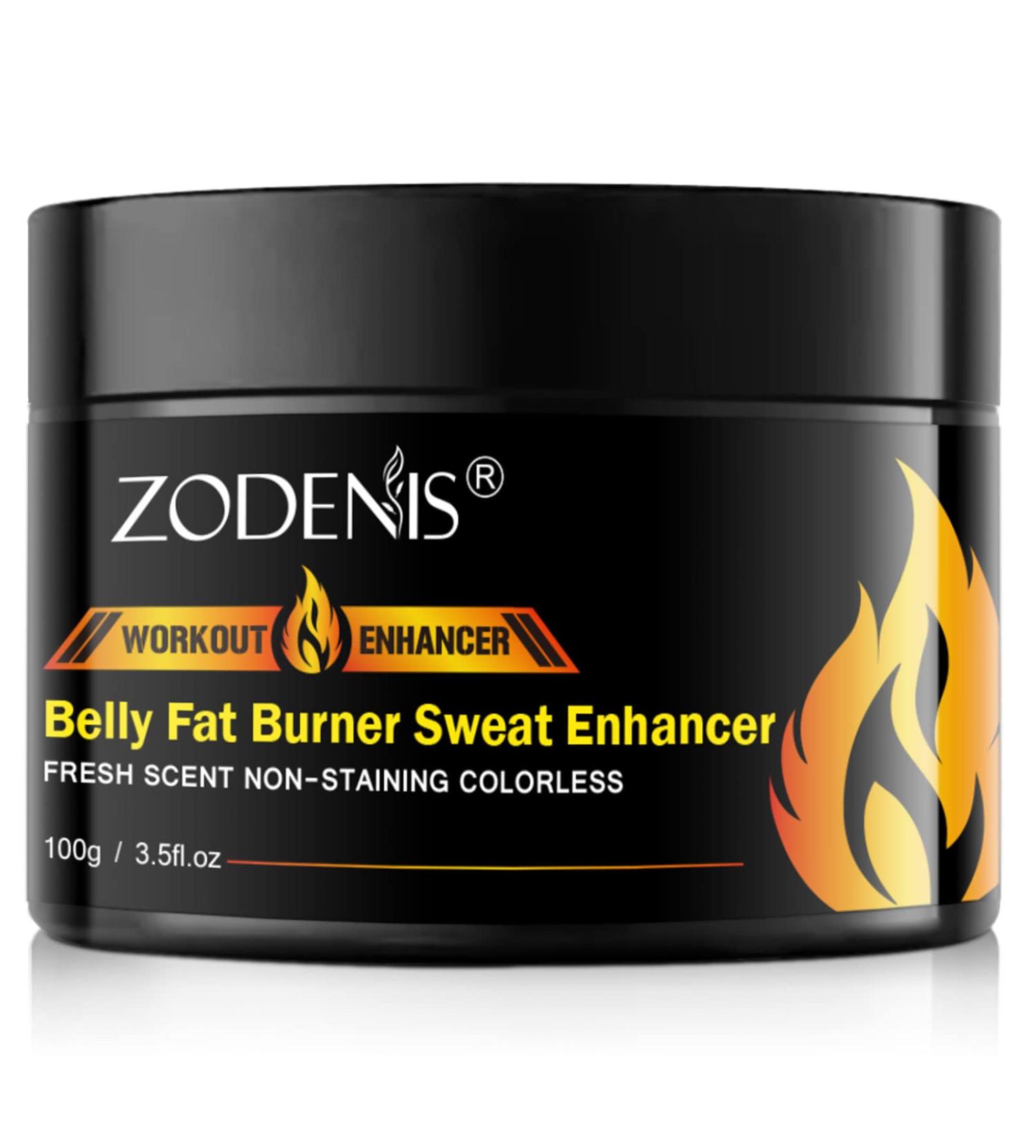 ZODENIS Hot Cream for Belly Fat Burning & Body Workout | Anti-Cellulite Remover for Men & Women | Natural Sweat Enhancer for Thighs, Belly, Butt | Firming & Slimming Formula - Buy Online on GoSupps.com