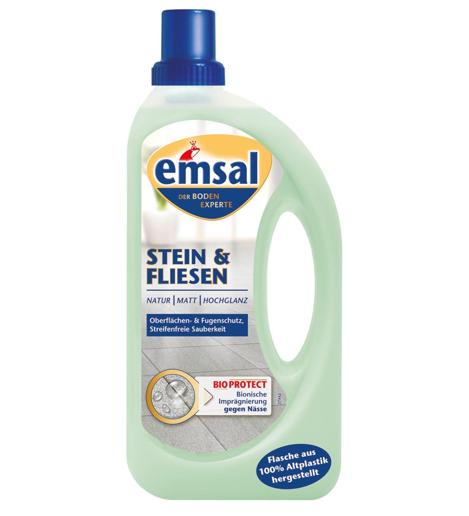 Emsal Stone & Tile Floor Care 1000ml - Premium Cleaner for Hard Floors | International Shipping Available - Buy Online on GoSupps.com