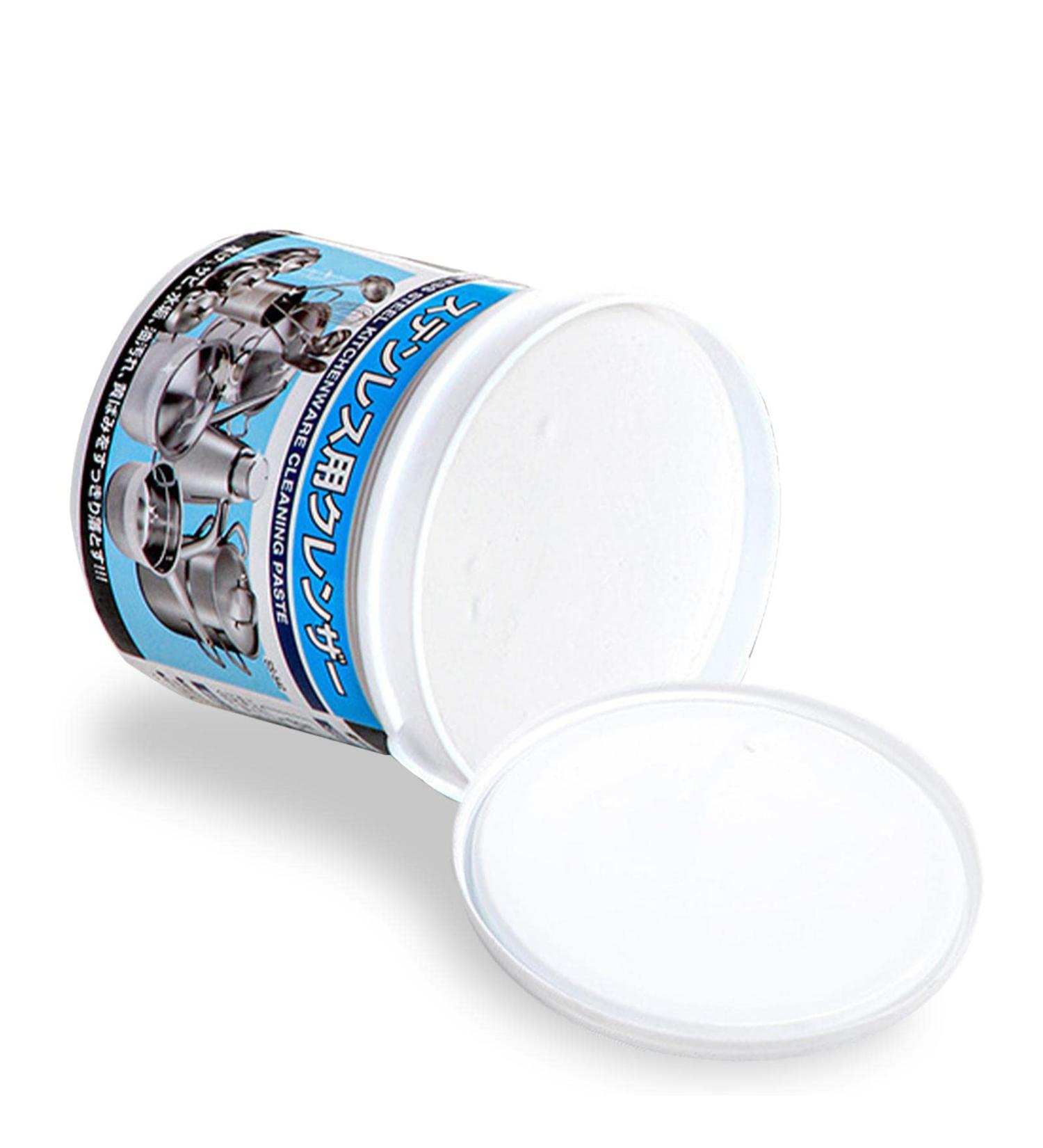 Kitchen Metal Cleaning Cream | Kitchen Cleaning Cream Stain Removers for Pots Ovens Ceramics Glass | Metal Polishing Cream for Automotive Motorcycle Antiques 500g - Buy Online on GoSupps.com
