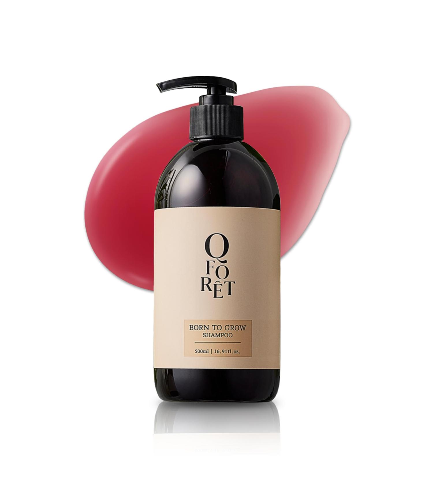 QFOR T Hair Growth Shampoo - Natural Korean Herbs for Thicker Fuller Hair | K-Beauty Solution for Thinning Hair - 17OZ International Shipping Available - Buy Online on GoSupps.com