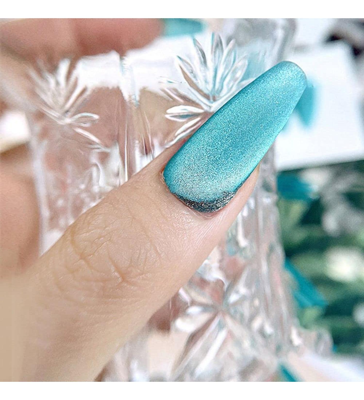 15ml Soda Bubble Style Shiny Blue Frosting Nail Phototherapy Semi Permanent Nail Lacquer Cat Eye Gel Gel Nail Polish| | - Buy Online on GoSupps.com
