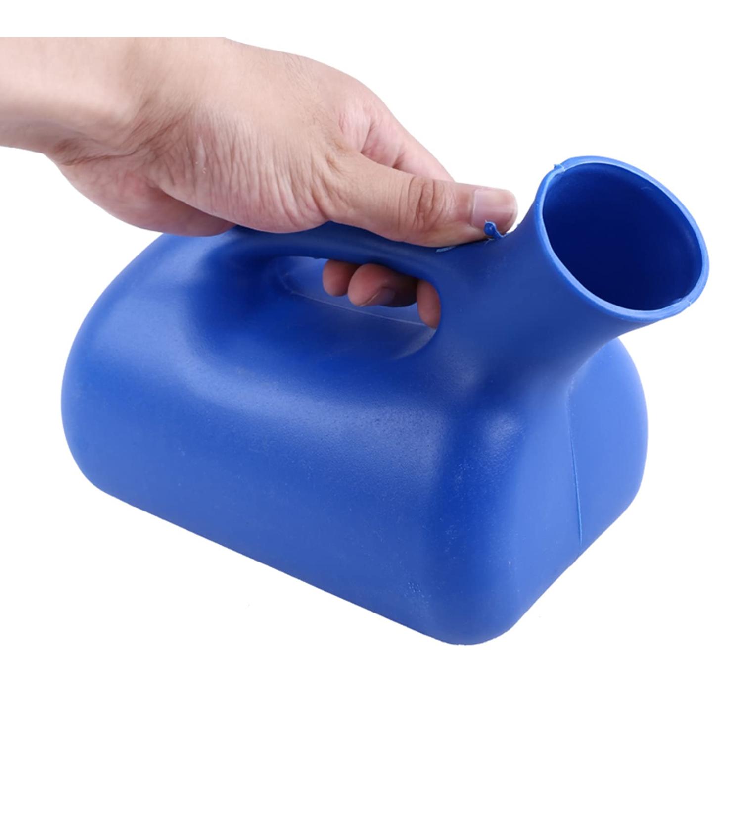 Men's Urinal with Hand held Portable Urine Cup Men's Urinal Portable Reusable Sealing 2000ML - Buy Online on GoSupps.com