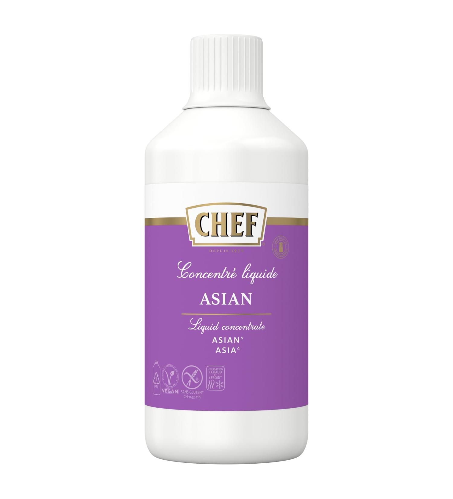 CHEF Asian Liquid Concentrate 980ml - Authentic Flavors for Easy Cooking - Buy Online on GoSupps.com
