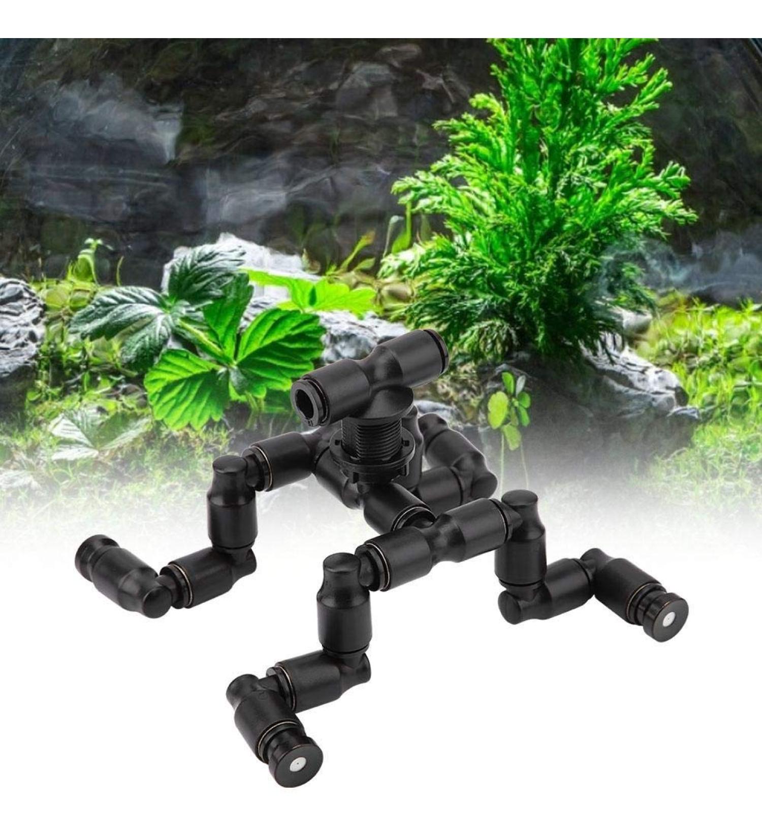 Zerodis Reptile Mist Sprinkler System - Adjustable Cooling Nozzle for Tropical Forest Tanks - Buy Online on GoSupps.com