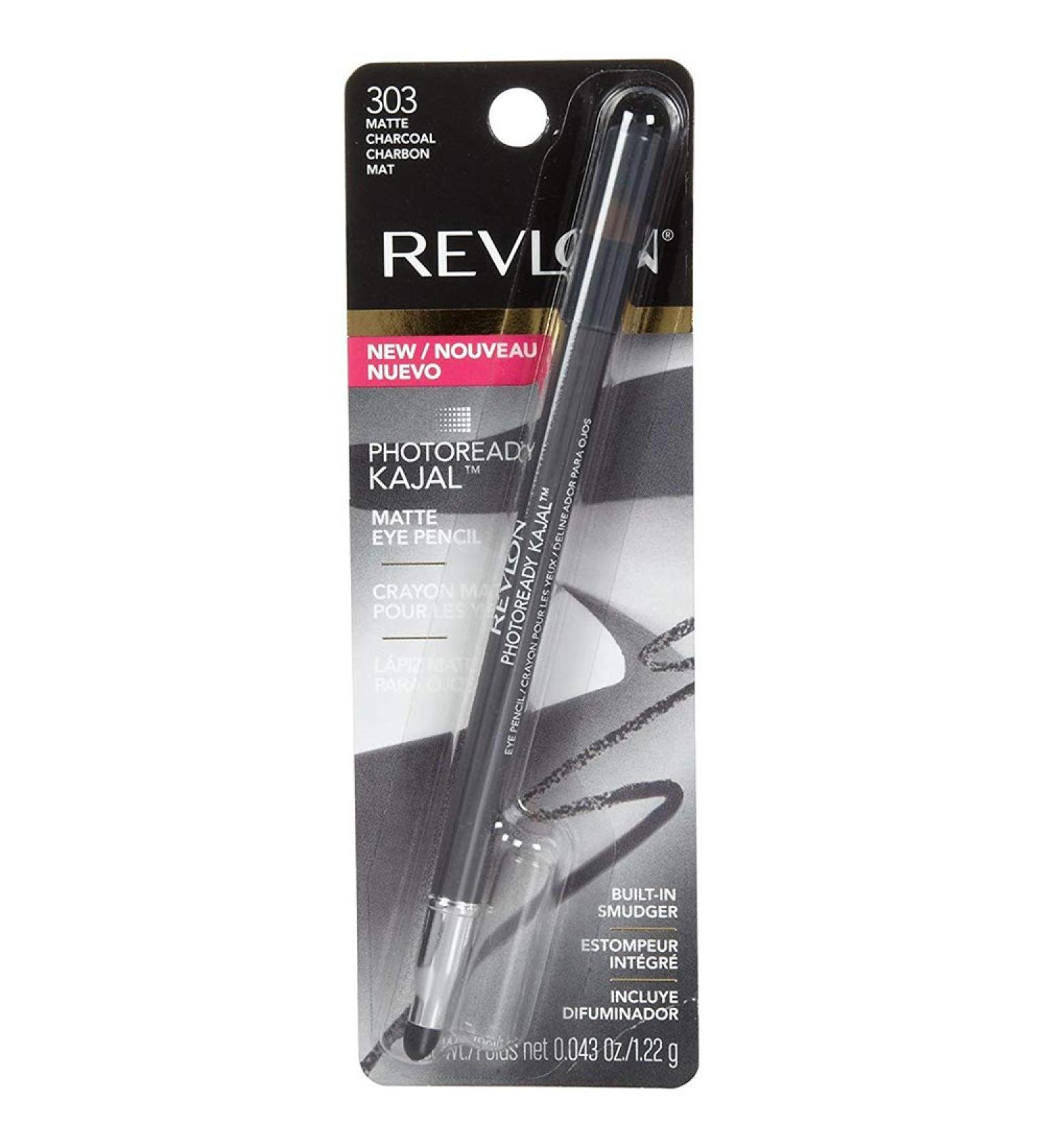 Revlon PhotoReady Kajal Matte Charcoal Eye Pencil (Pack of 2)