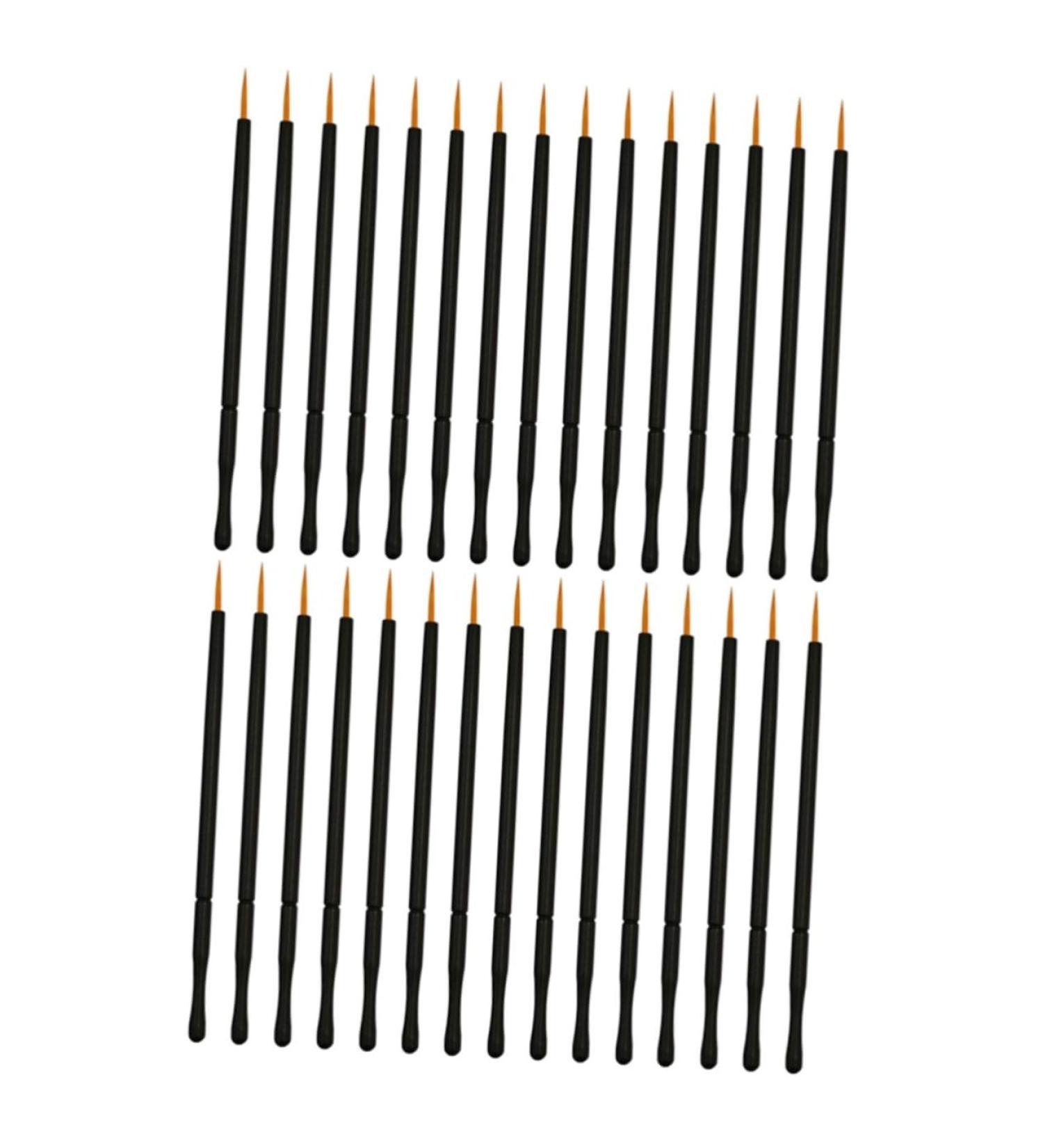 Healeved 100 Pcs Eyeliner Eye Liner Brush Eye Makeup Tools White Eye Liner - Buy Online on GoSupps.com