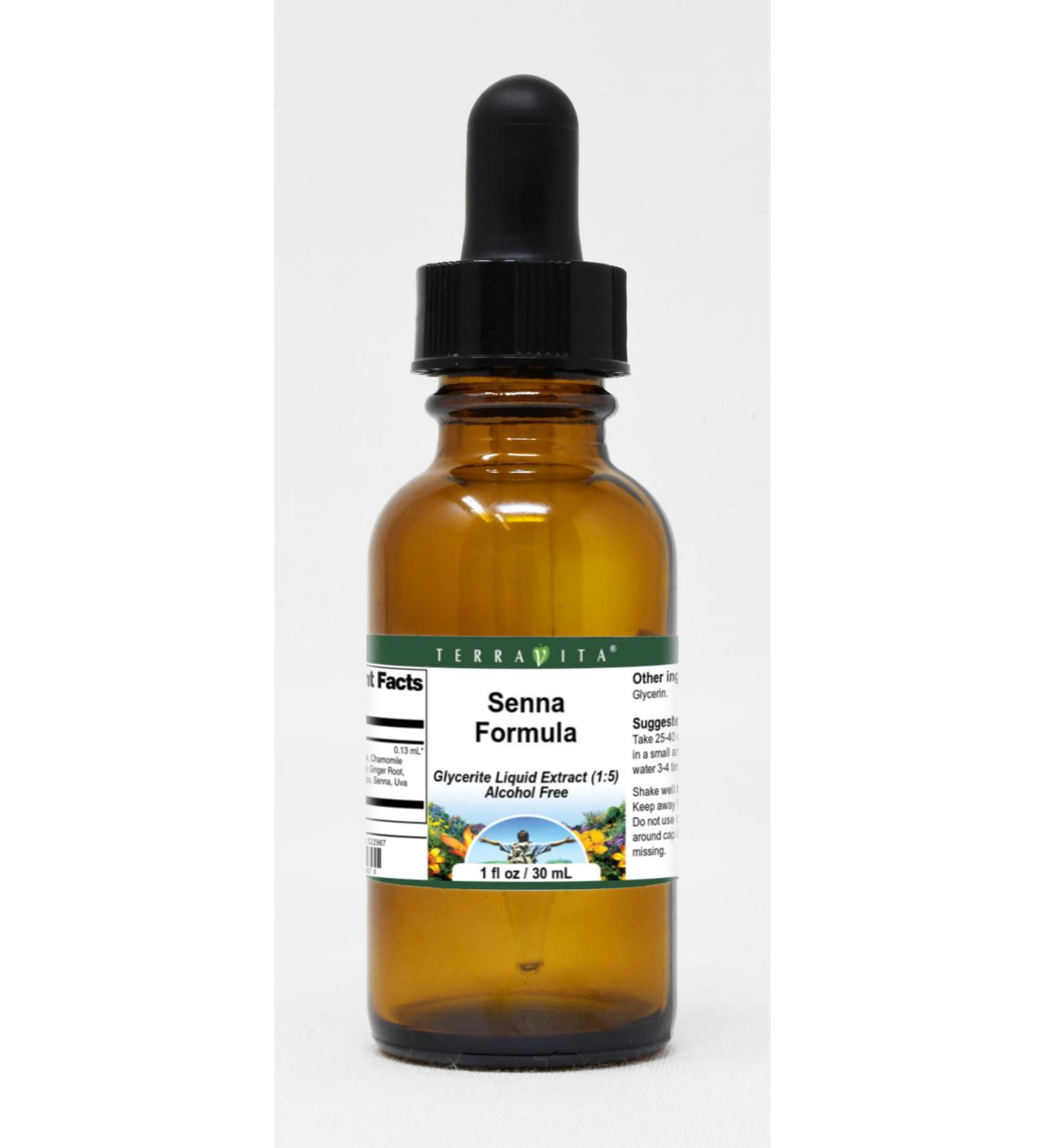 Buy Senna Formula Glycerite Liquid Extract (1:5) - Flavorless 1 oz | International Shipping Available - Buy Online on GoSupps.com