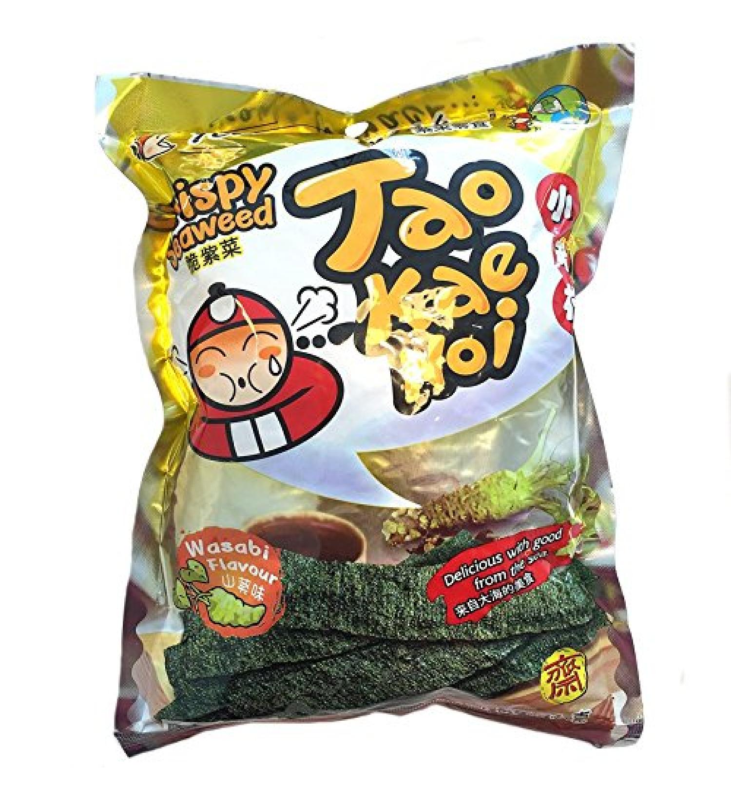 Tao Kae Noi Japanese Crispy Seaweed, Wasabi Flavor 0.70 oz