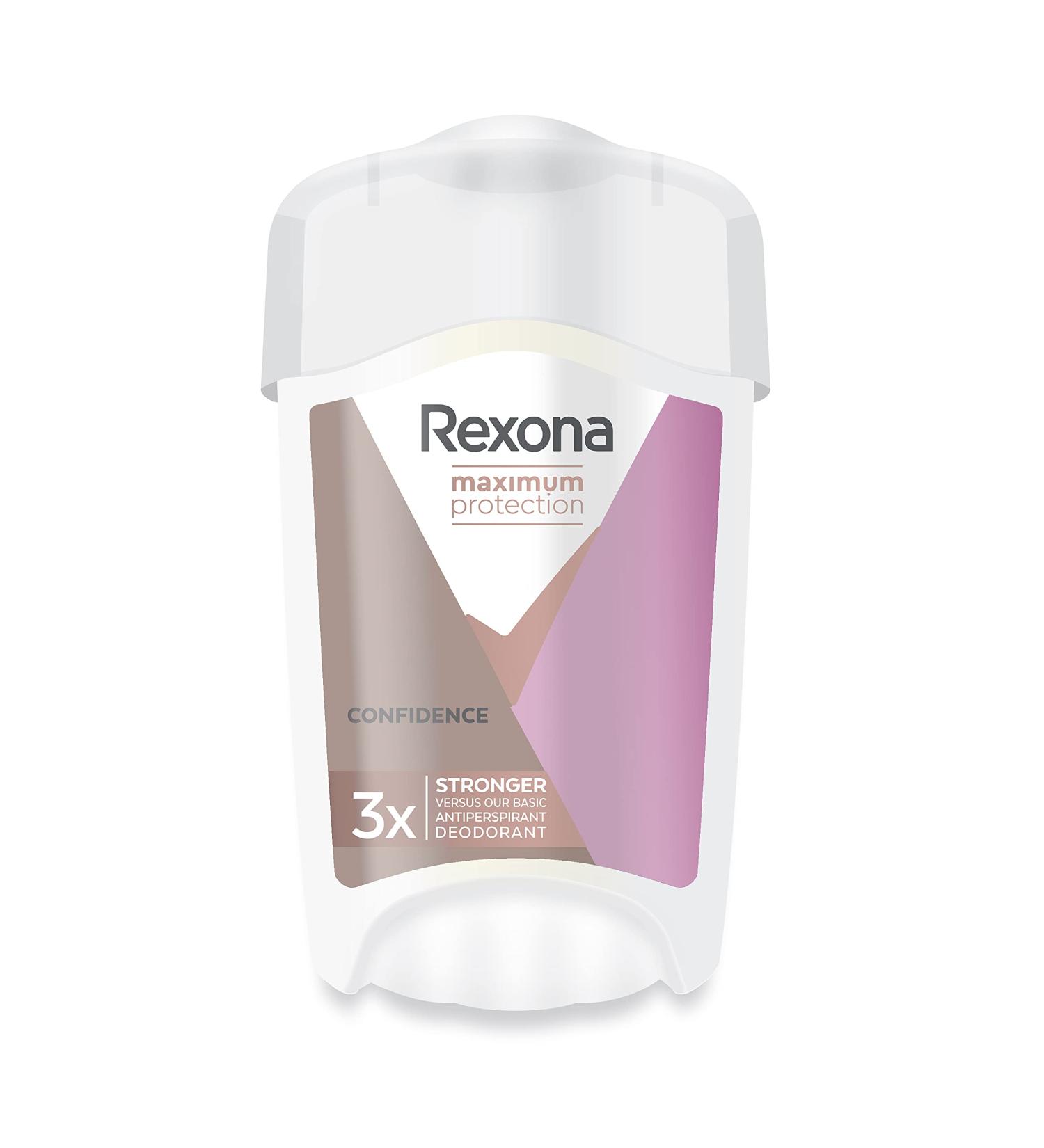 Rexona Maximum Protection Antiperspirant Cream Confidence 45mL Confidence 1.52 Fl Oz (Pack of 1) - Buy Online on GoSupps.com