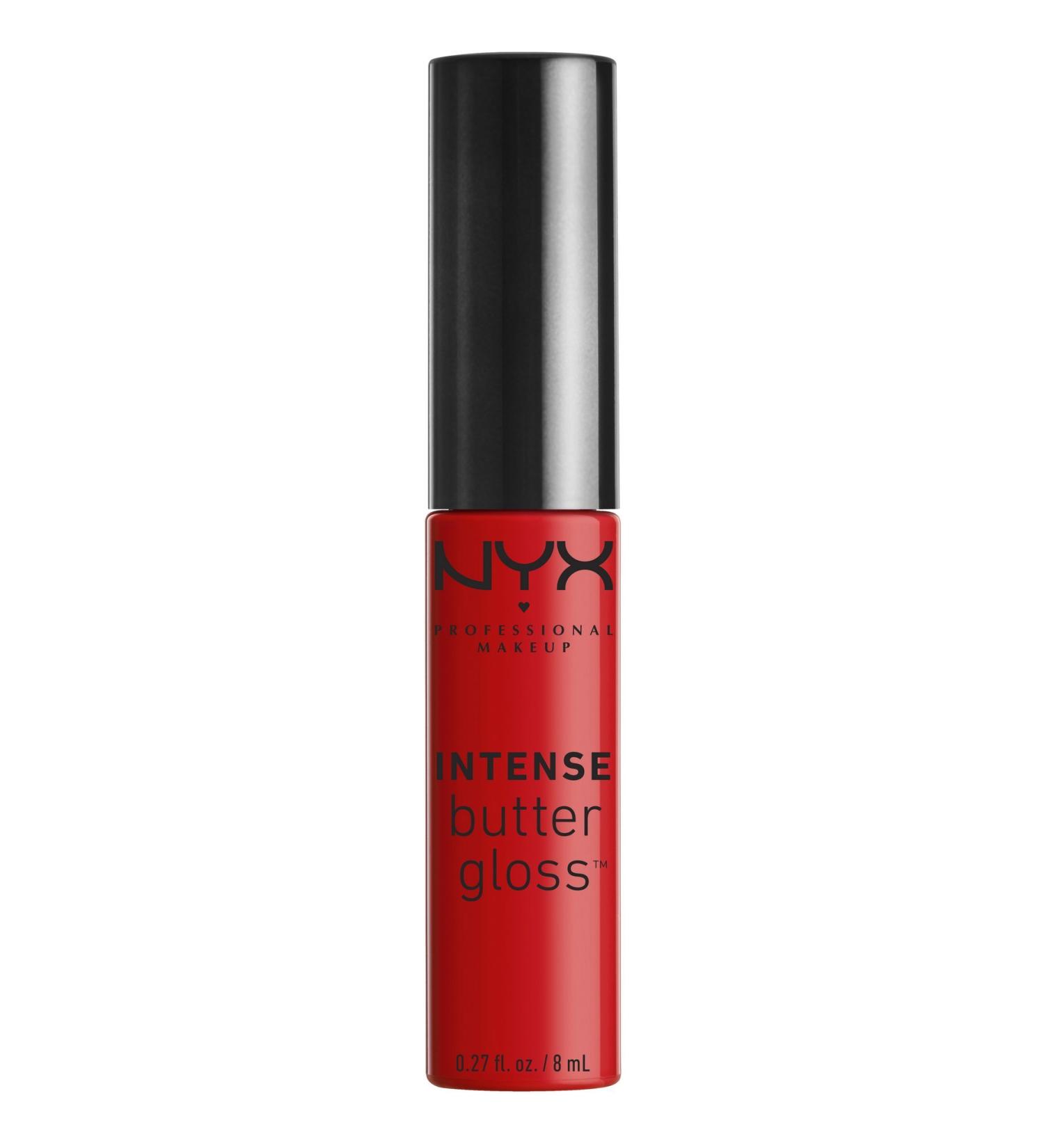 NYX Intense Butter Gloss Apple Crisp - Professional Makeup for Bold Lips - Buy Online on GoSupps.com