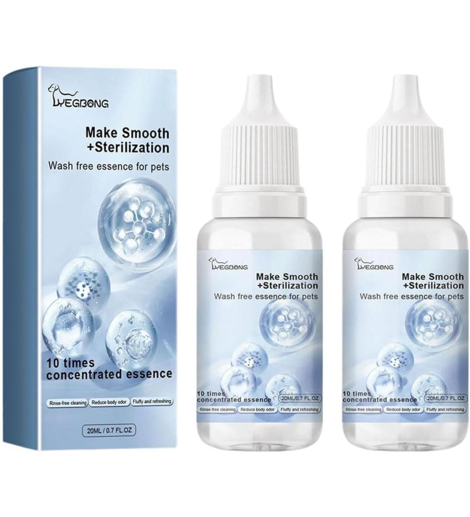 Wash Free Essence for Pets - Leave-in Conditioner & Dog Detangling Spray (2pcs) | Best Tangle Remover for Cats & Dogs - International Shipping Available - Buy Online on GoSupps.com