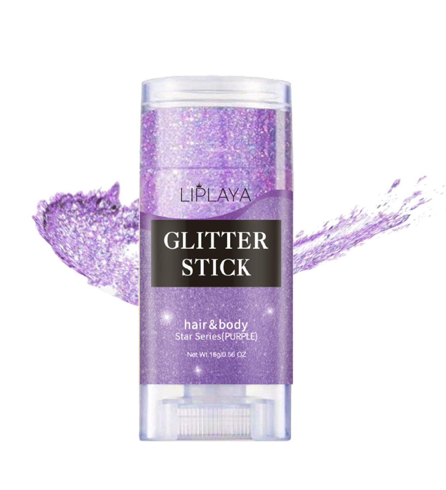 Stick Make Up | Safe and Gentle Face Gel Shiny Eye Shadow | Multi-Purpose Makeup Sequins for Body Hair Face 03# - Buy Online on GoSupps.com